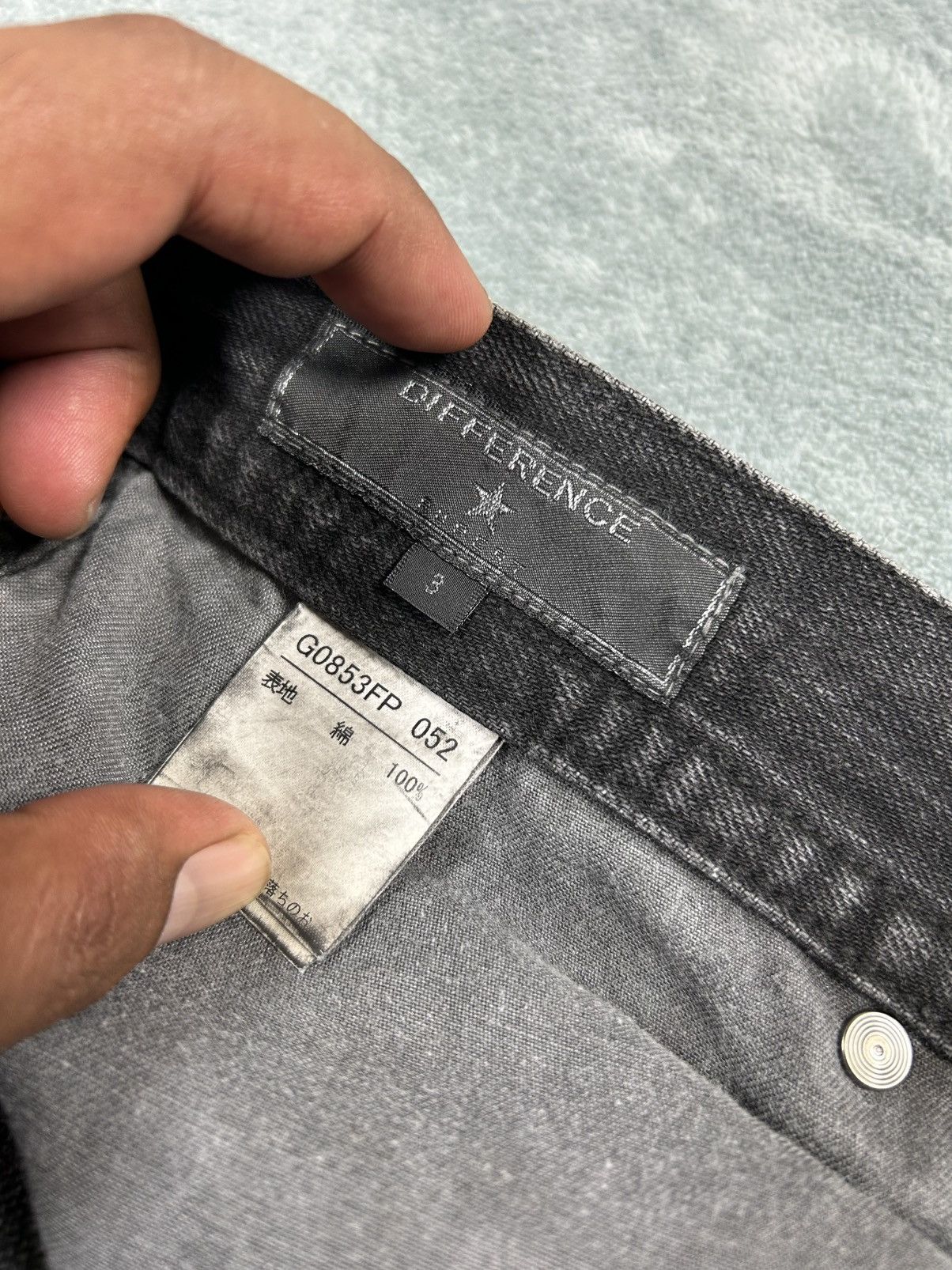 Japanese Brand Rupert Edge Distressed Flared Denim Pants. s0204 Size US 32 / EU 48 - 7 Thumbnail