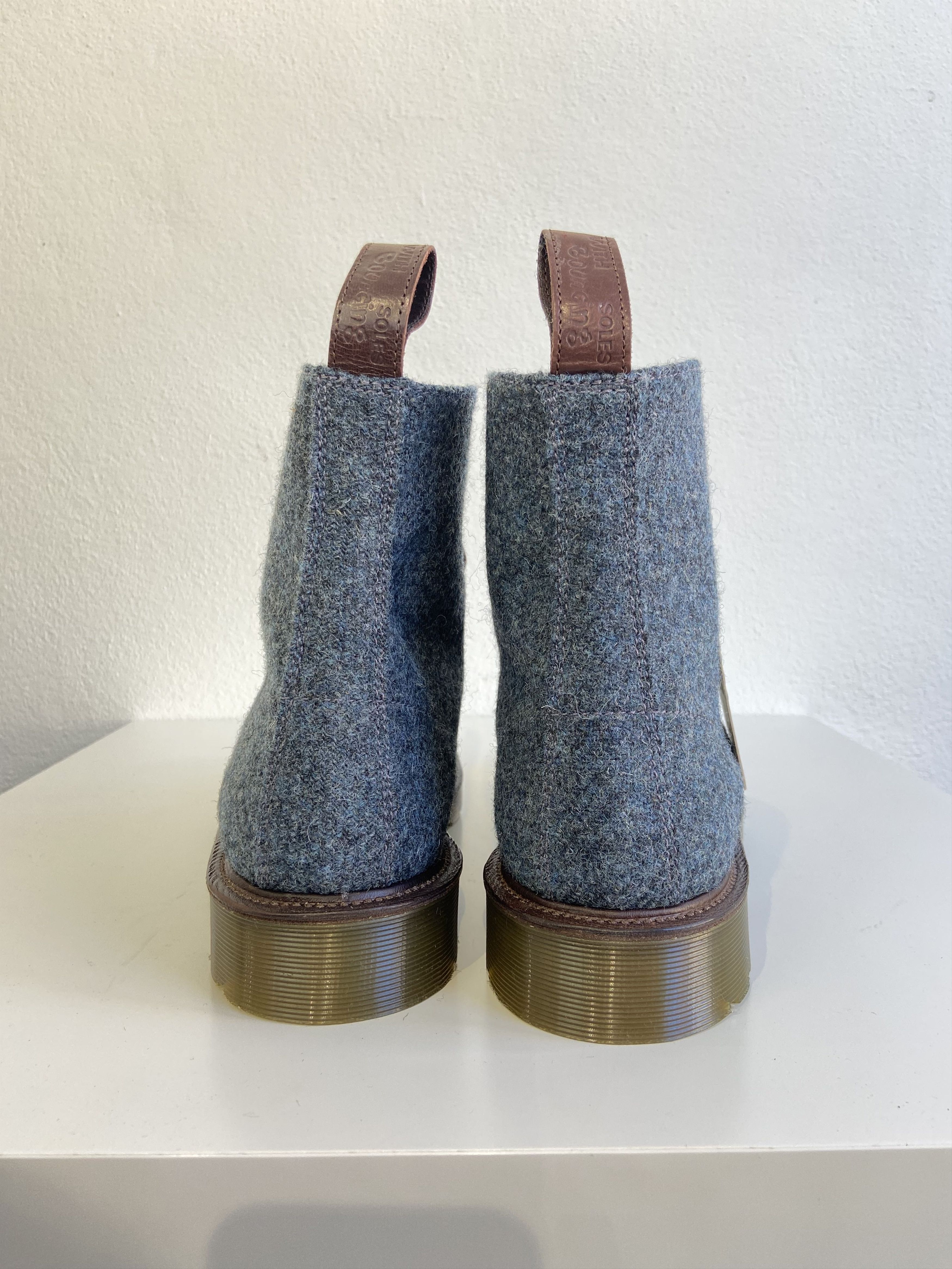 Dr. Martens Dr. Martens- 1460 Pascal (8 eye) cloth boots Size US 12 / EU 45 - 4 Thumbnail
