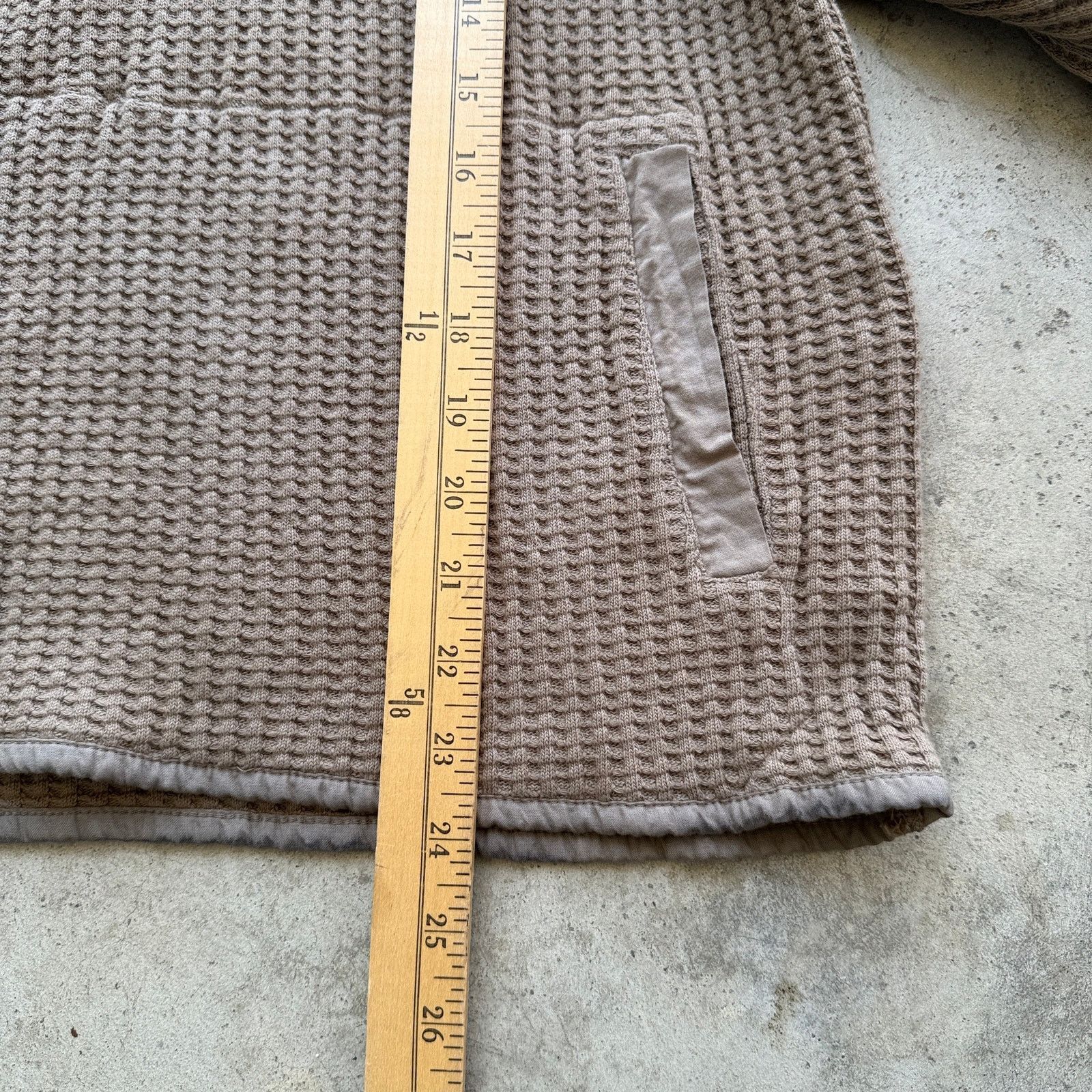 MATE the Label Mate the Label Pullover SweatshirtWaffle Knit Quarter Zip Size S / US 4 / IT 40 - 6 Thumbnail