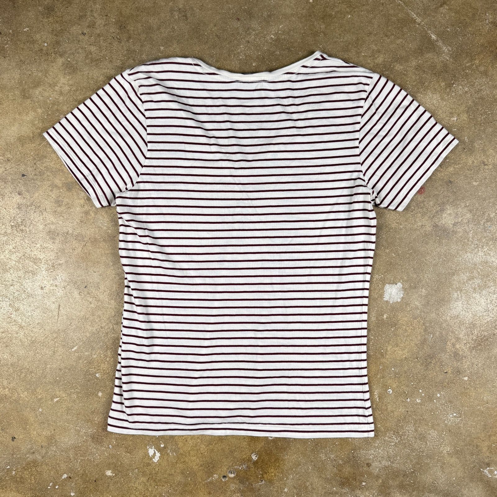 Ralph Lauren Sport Ralph Lauren Sport Y2K Women’s XL Striped V-Neck T-Shirt Size XL / US 12-14 / IT 48-50 - 4 Thumbnail
