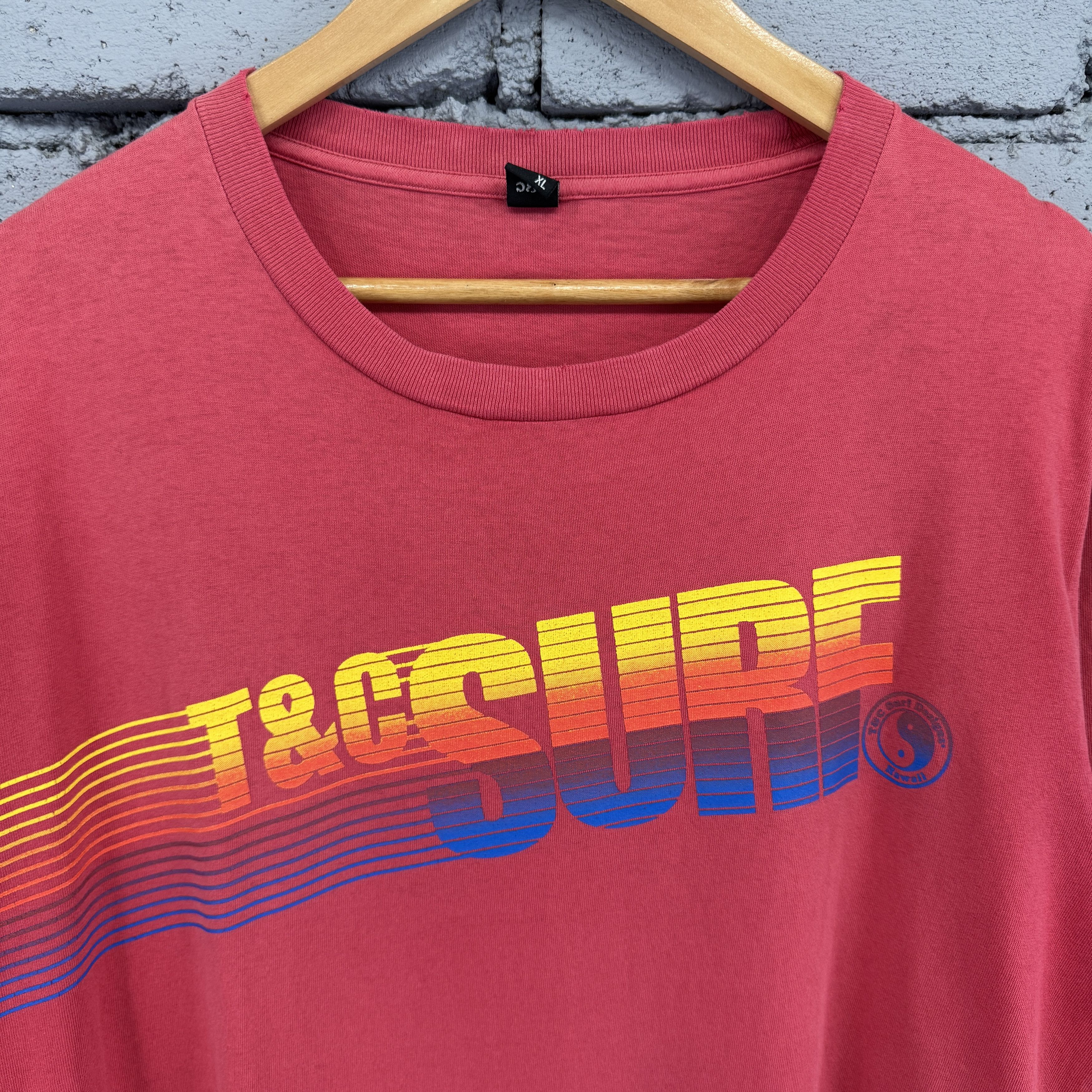 Vintage Vintage T&C Surf Designs Promo Sunfaded Tshirt Size US XL / EU 56 / 4 - 3 Thumbnail