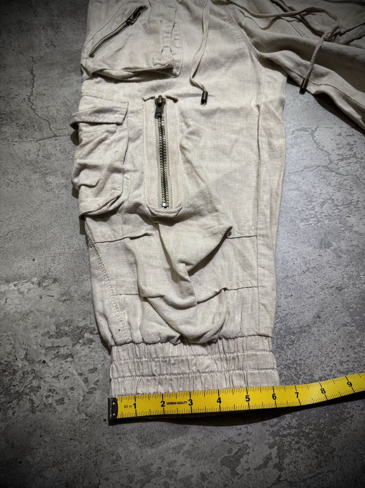 GOA G.O.A Linen Cargo Short Pants Size US 29 - 16 Thumbnail