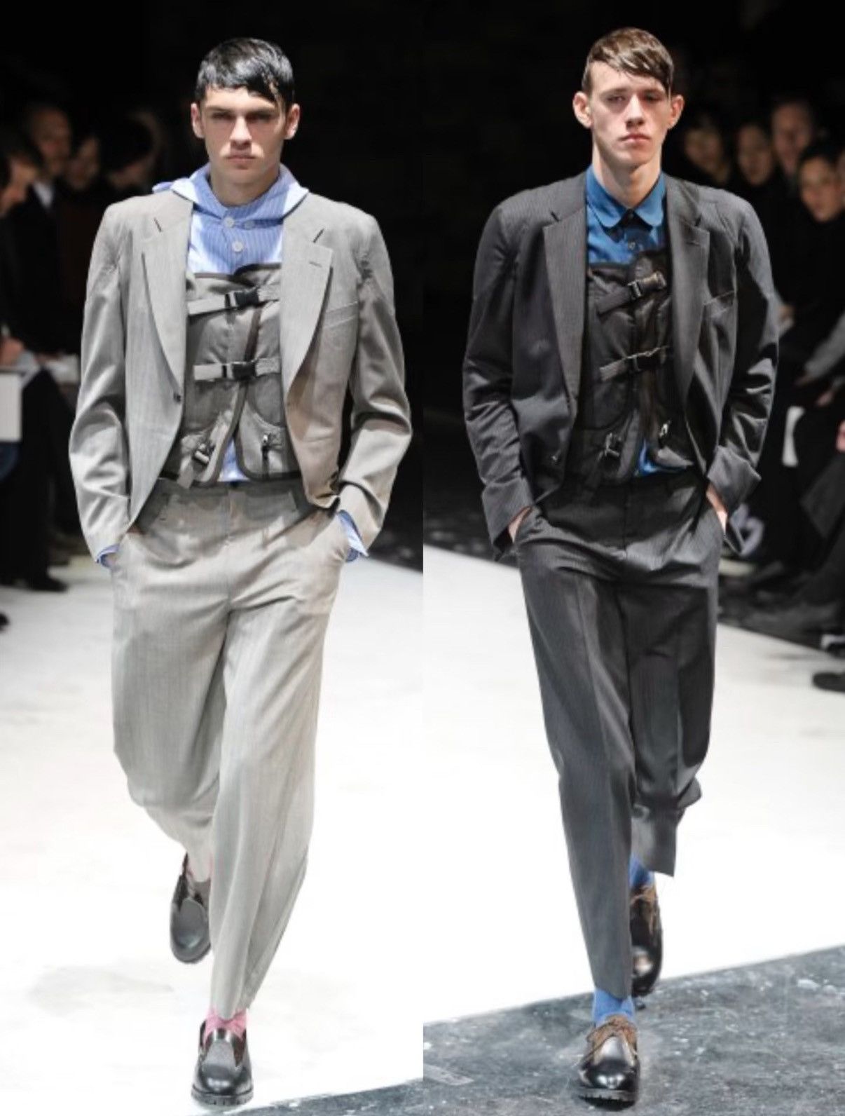 Comme des Garcons Homme Plus × Rei Kawakubo Comme des Garcons Homme Plus Samurai Kendo Jacket with Vest Size US XS / EU 42 / 0 - 1 Thumbnail