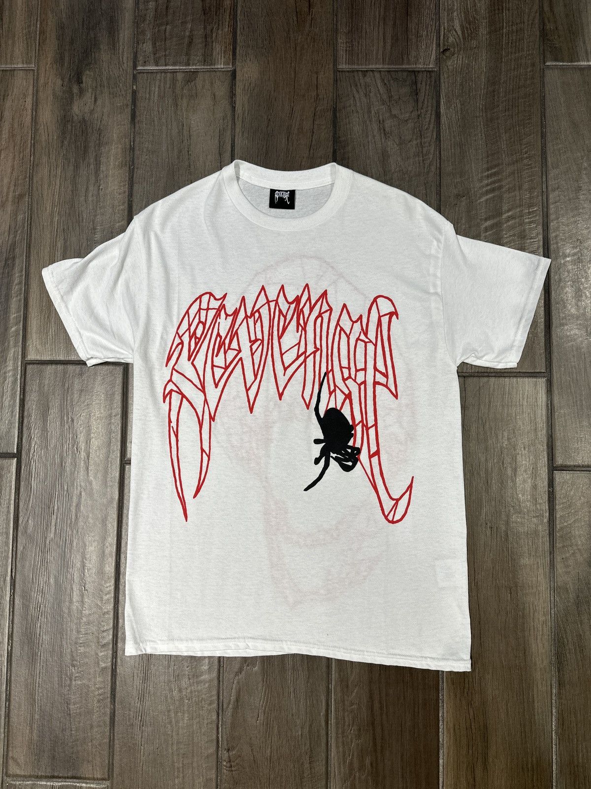Revenge Revenge Spider Tee White Size US M / EU 48-50 / 2 - 1 Thumbnail