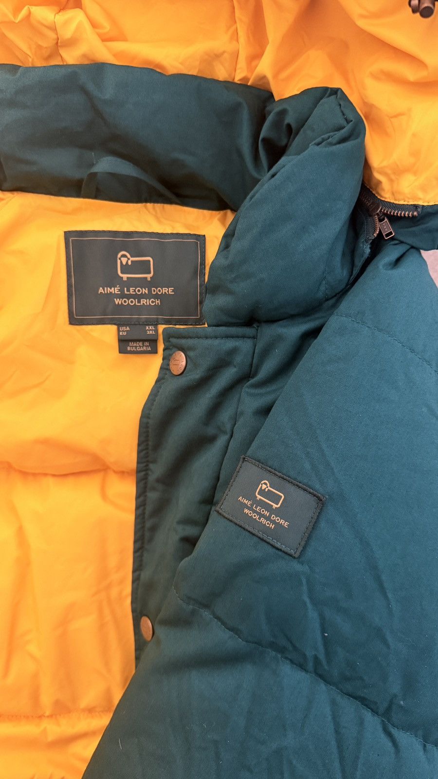 Aime Leon Dore × Woolrich Woolen Mills Hooded Parka Down Jacket Size US XXL / EU 58 / 5 - 6 Thumbnail