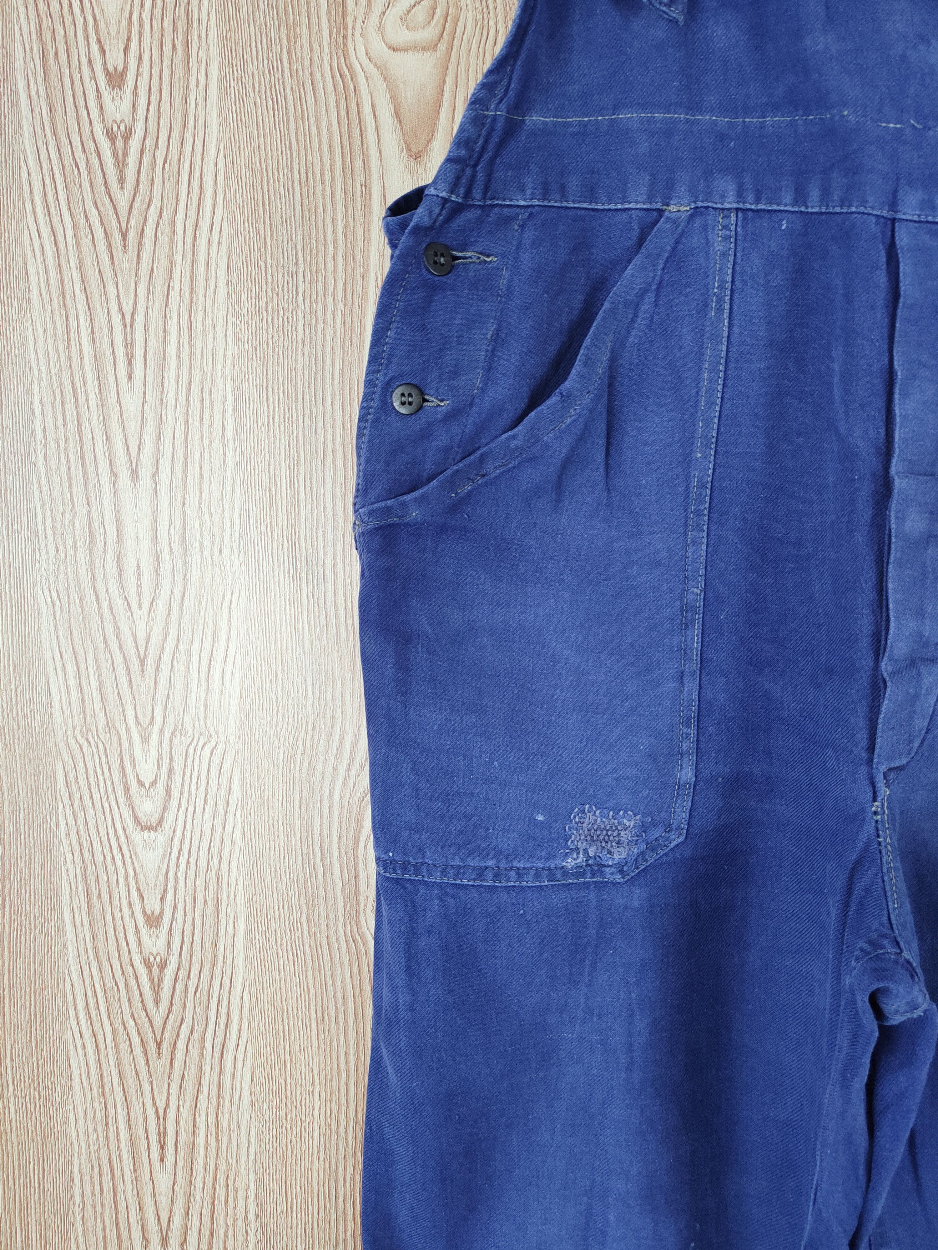 Japanese Brand Japanese Brand Blue Overalls Jumpsuits #S2734 Size US 36 / EU 52 - 8 Thumbnail