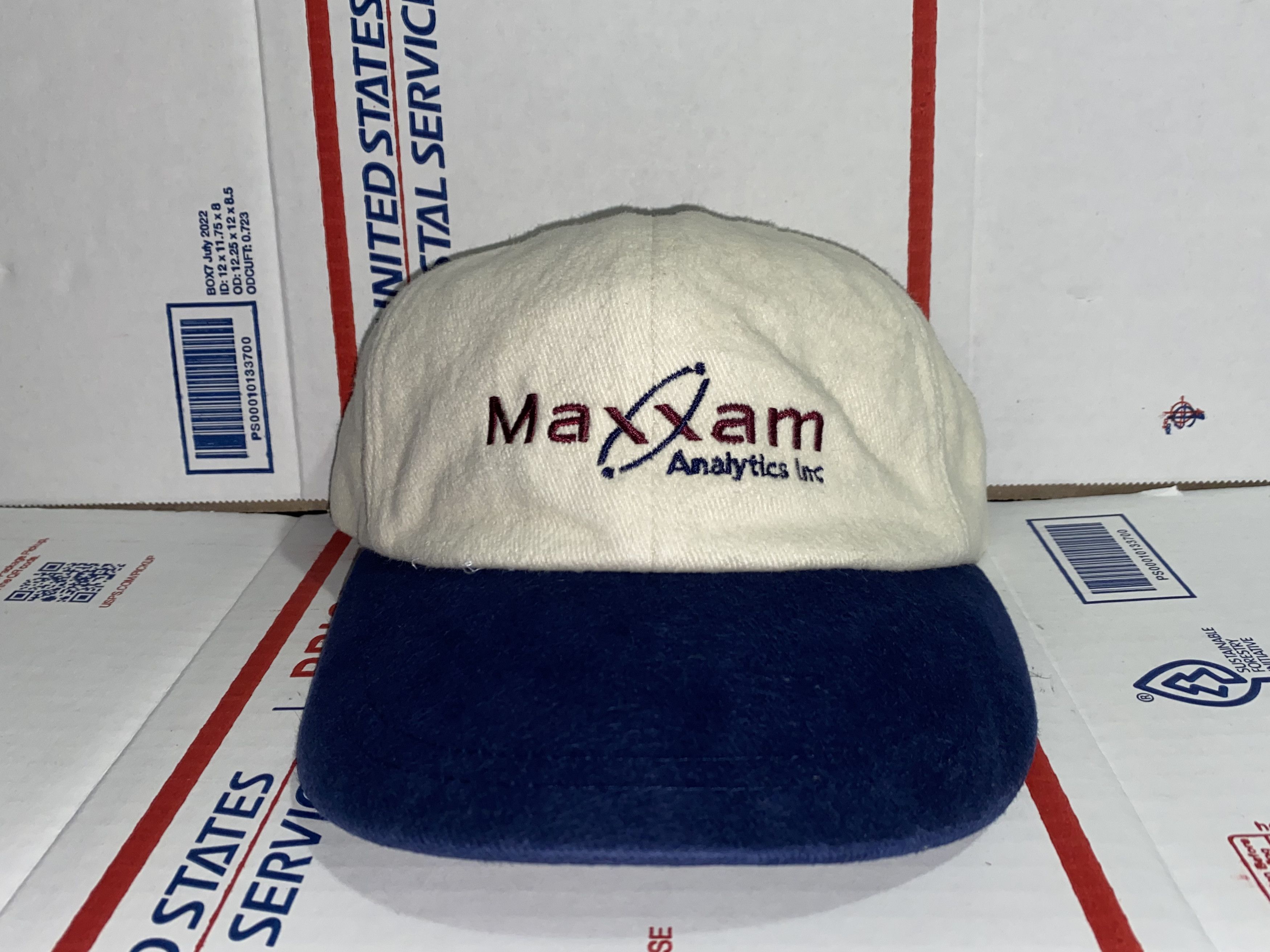 Vintage vtg MAXXAM Analytics Inc. baseball cap dad hat Company Corp. Size ONE SIZE - 1 Thumbnail