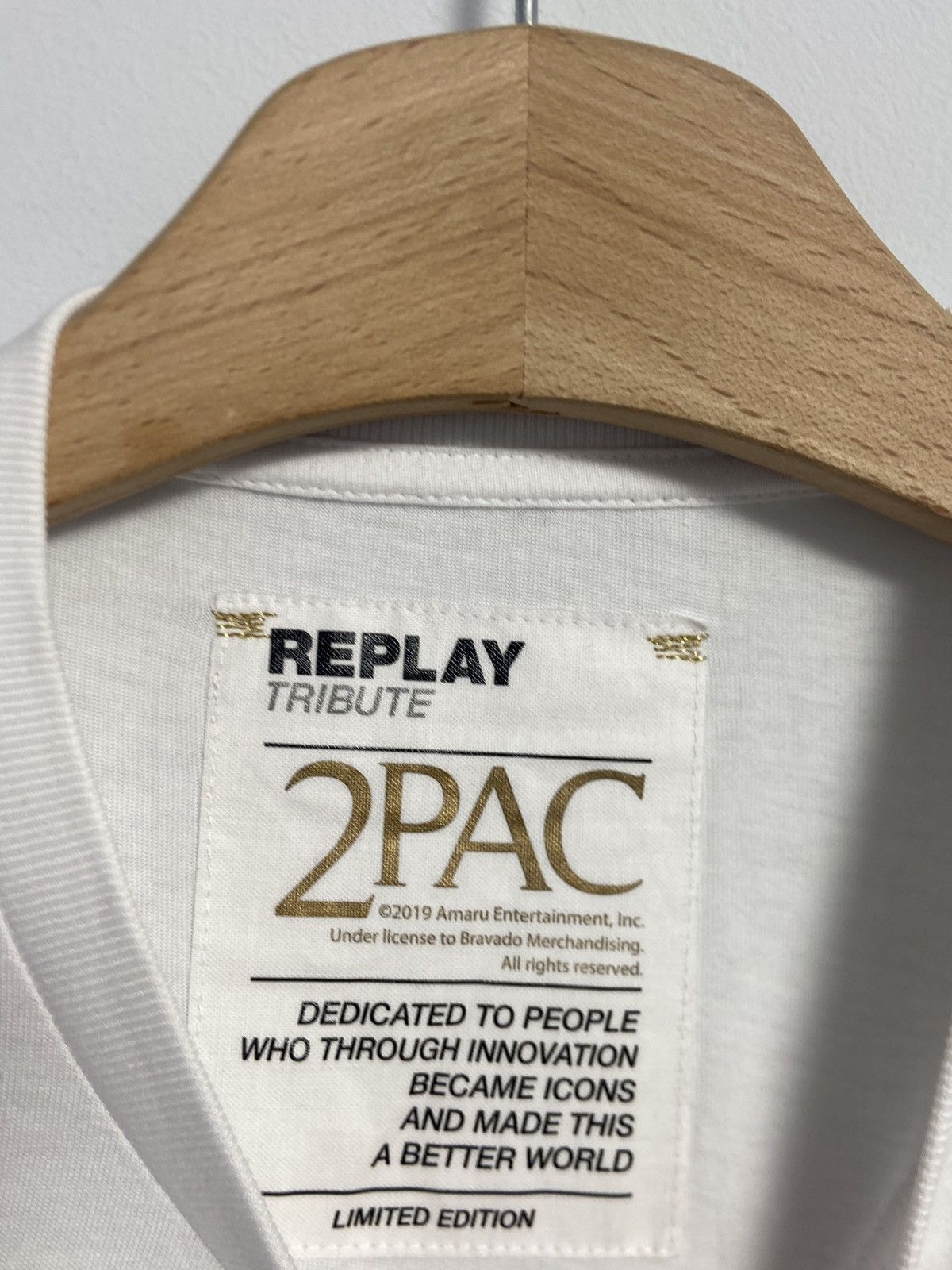 Band Tees Replay Vintage T-Shirt 2pac Size US M / EU 48-50 / 2 - 5 Thumbnail
