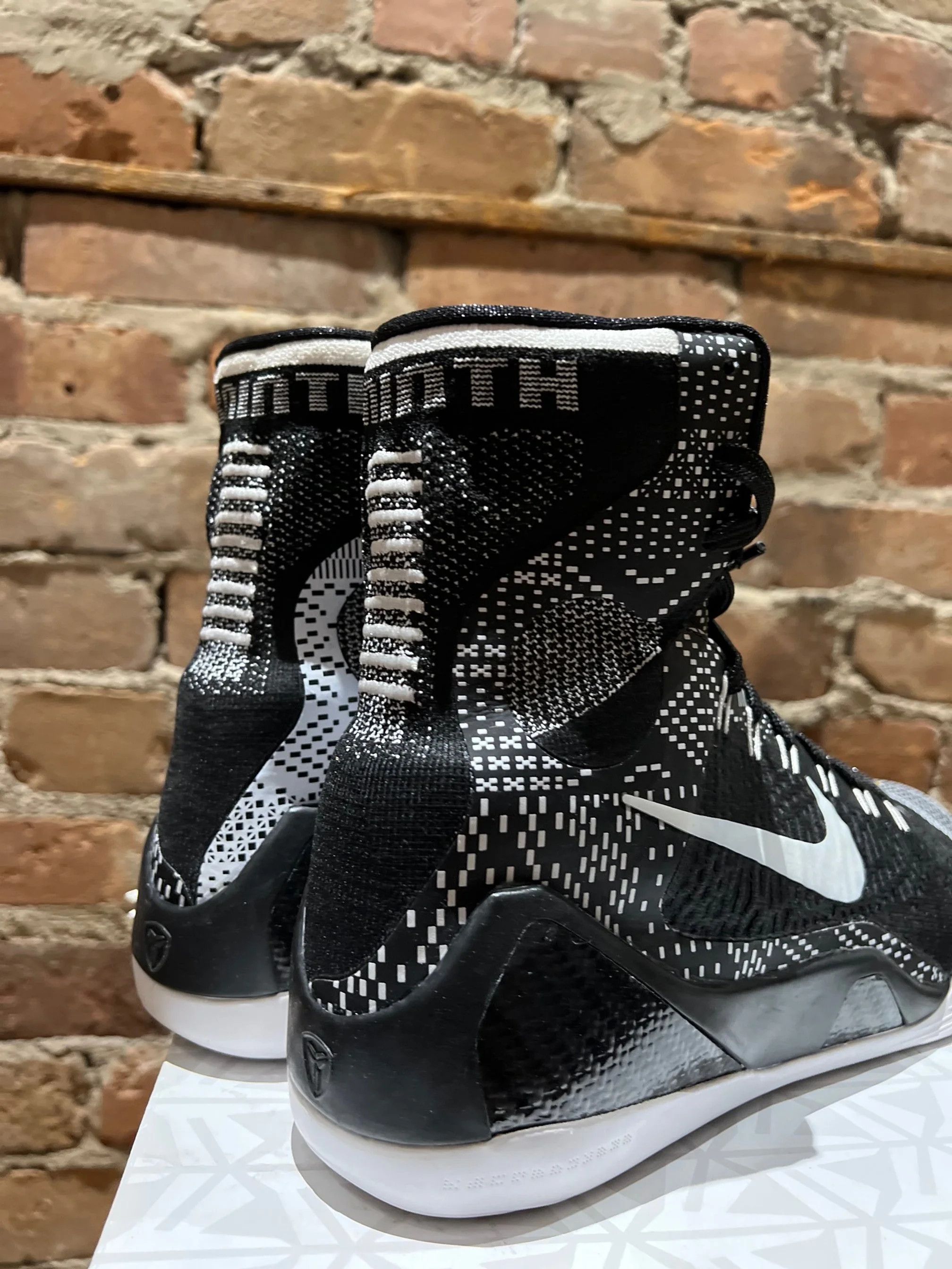 Nike Nike Kobe 9 Elite “BHM” – Black/White – Size 8.5 Size US 8.5 / EU 41-42 - 4 Thumbnail