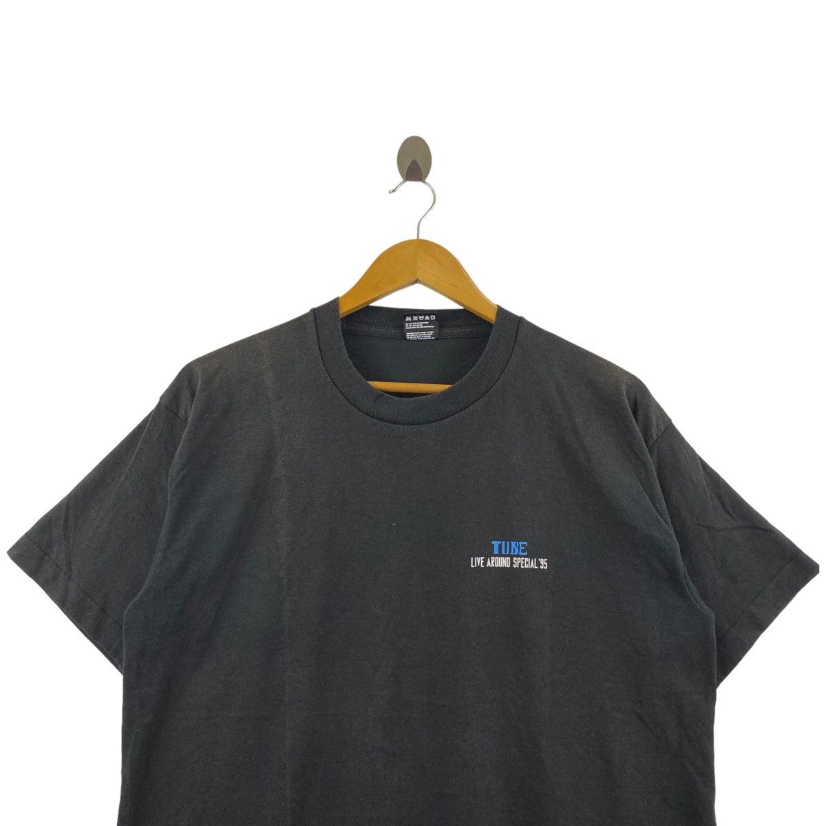 Japanese Brand × Vintage Vintage 90s FIGHT TUBE Live Around Special Japanese Band Size US L / EU 52-54 / 3 - 4 Thumbnail
