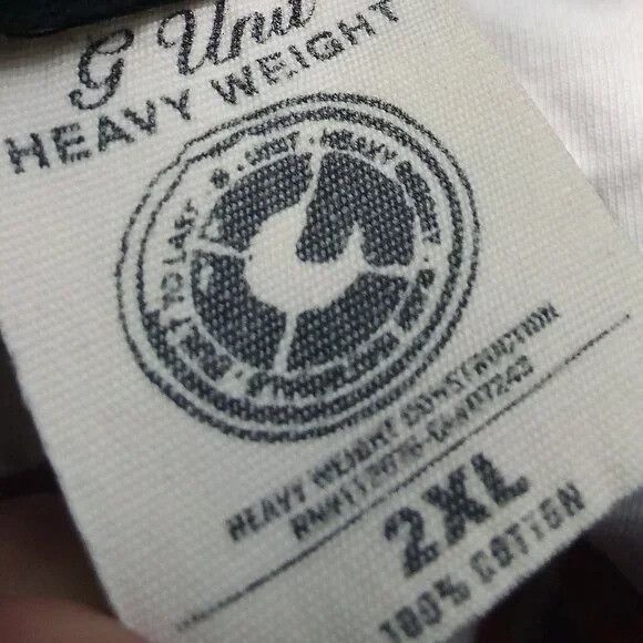 G-Unit × Vintage Vintage G Unit Co. Emblem Strong & Thorough Raglan T-Shirt Size US XXL / EU 58 / 5 - 6 Thumbnail