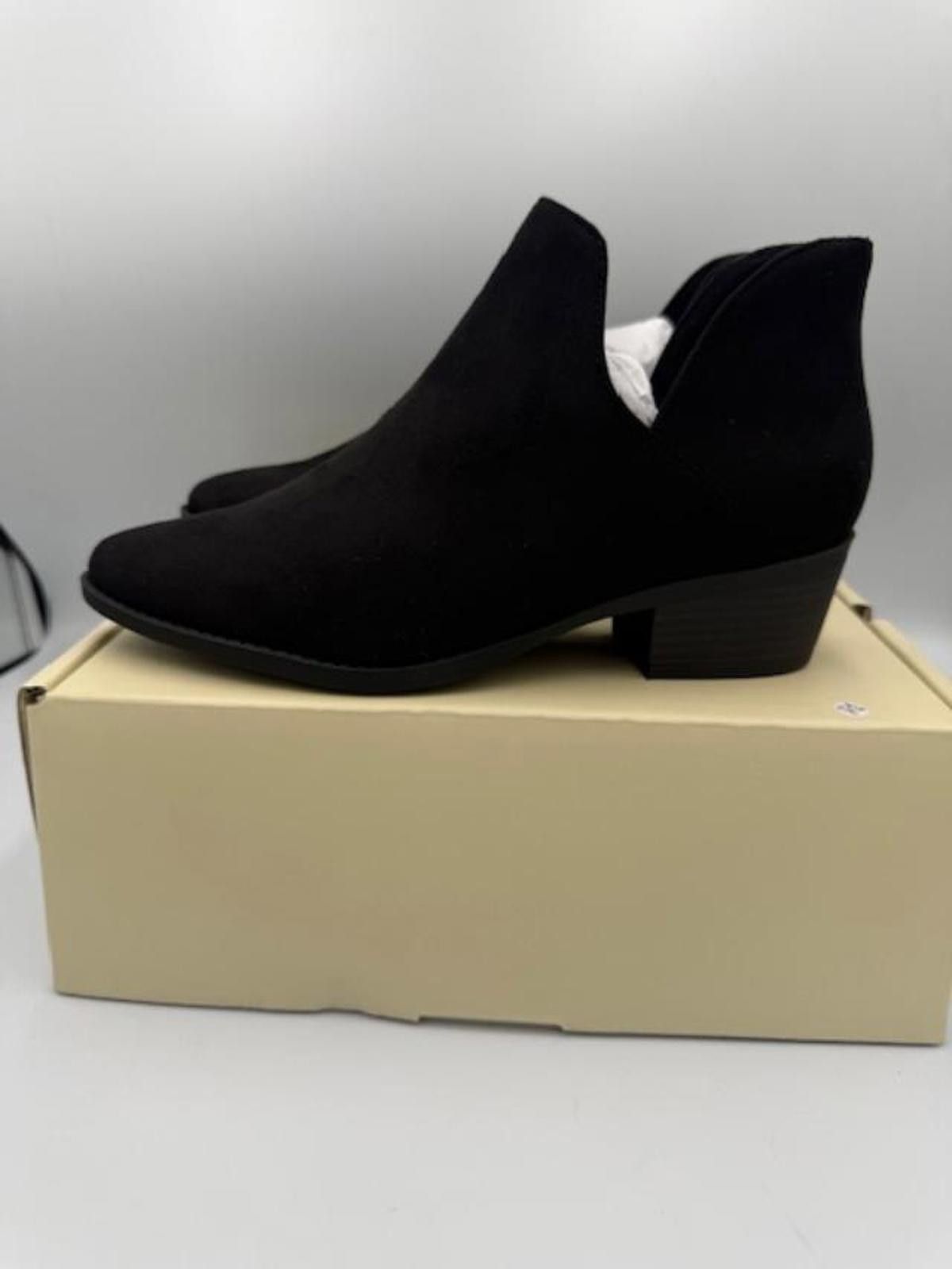 Other J.Adams 'Levi' Black Suede Ankle Bootie Size 7 Size US 7 / IT 37 - 5 Thumbnail