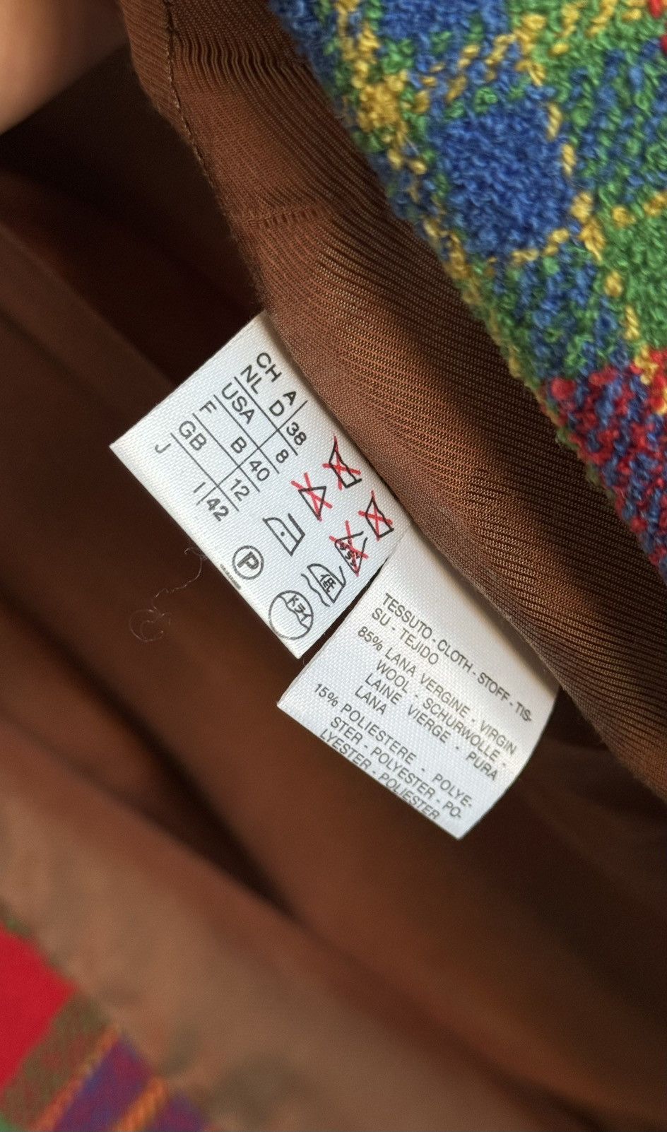 Max Mara Weekend Max Mara Scottish Tartan Plaid Blazer Suit Coat Size M / US 6-8 / IT 42-44 - 9 Thumbnail