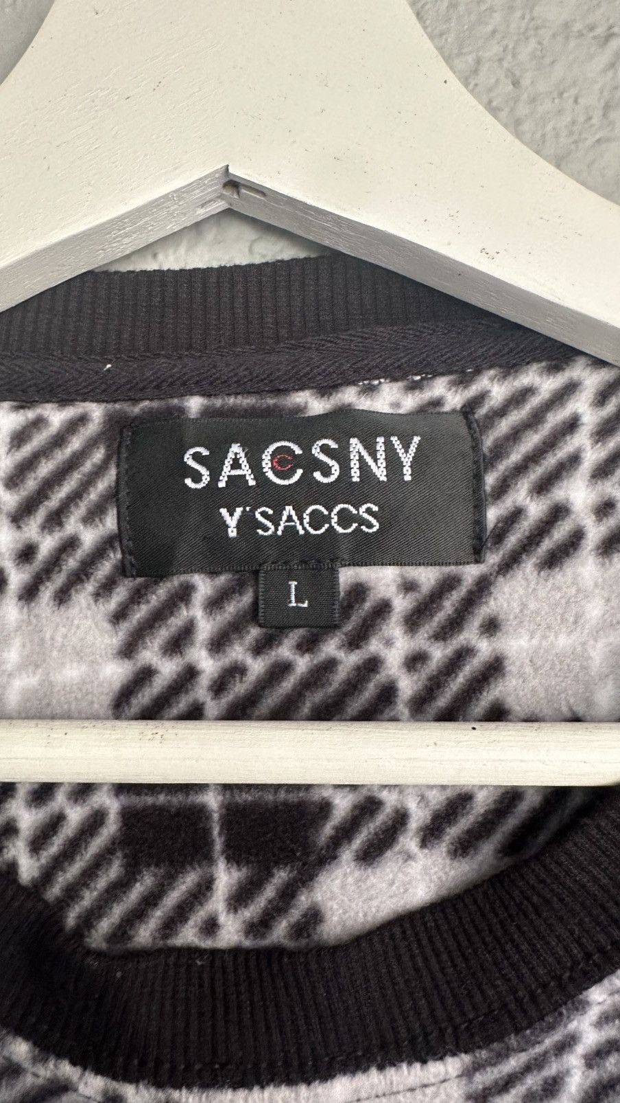 Yohji Yamamoto Sacsny Ysaccs yohji design fleece single pocket Size US L / EU 52-54 / 3 - 4 Thumbnail