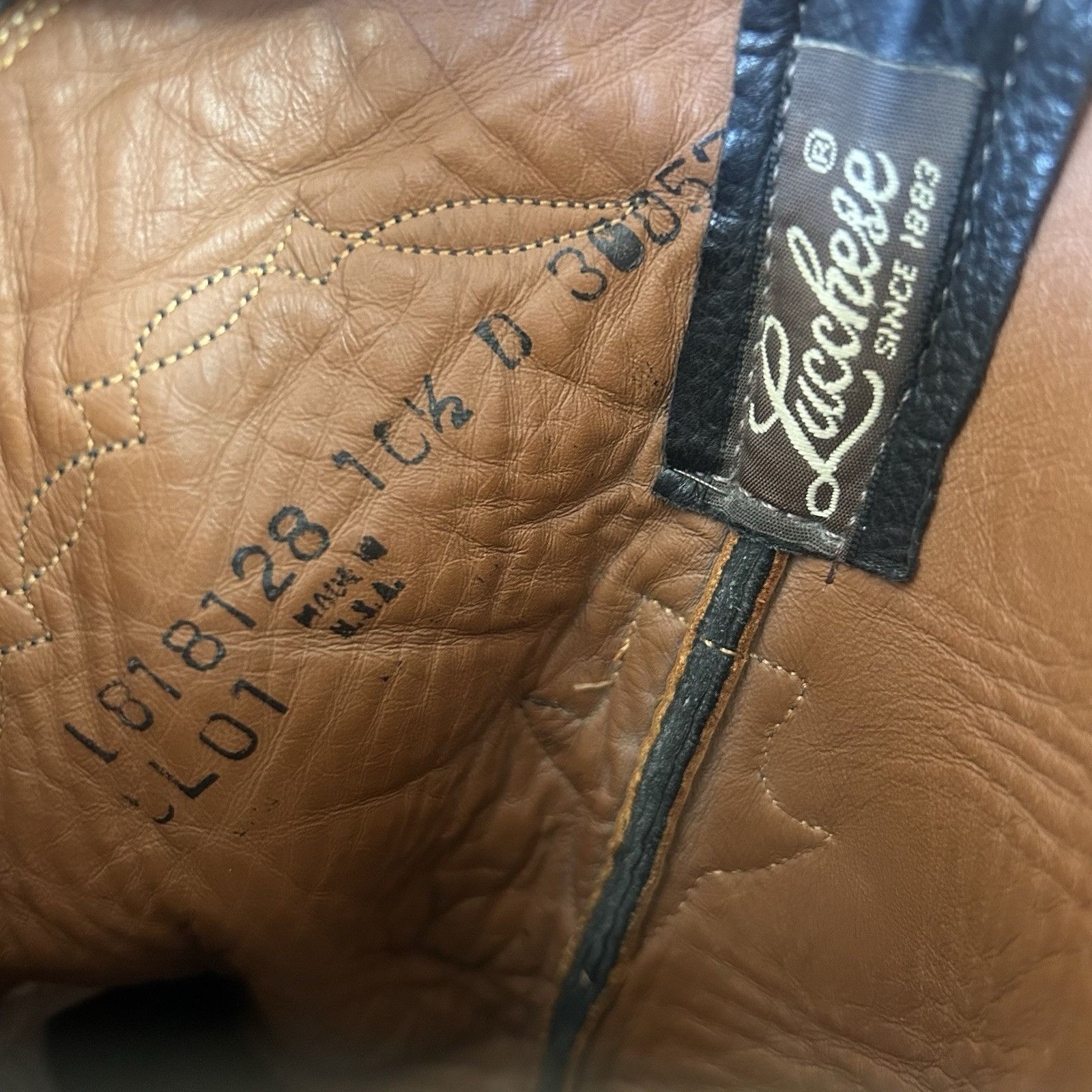 Lucchese Lucchese Classics Soft Leather Cowboy Boots Mens 10.5 D Size US 10.5 / EU 43-44 - 6 Thumbnail