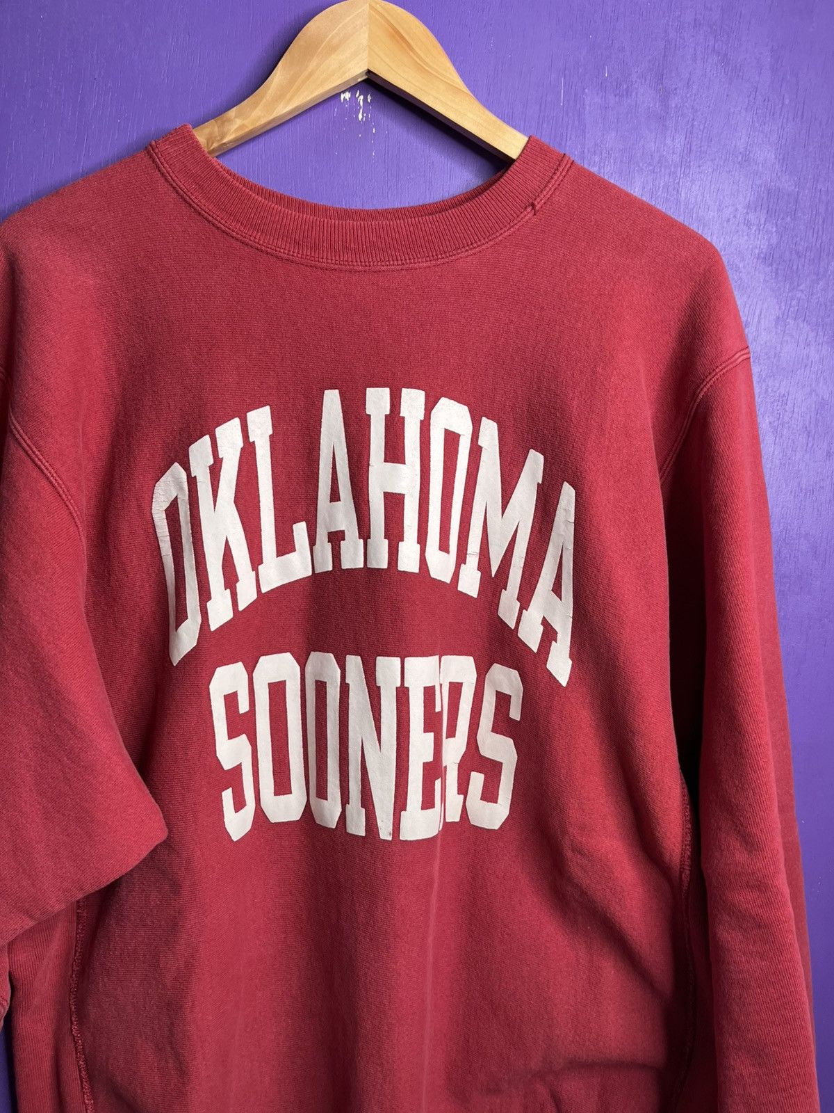 Champion × Vintage Vintage champion Oklahoma Sooners reverse weave Size US XL / EU 56 / 4 - 3 Thumbnail