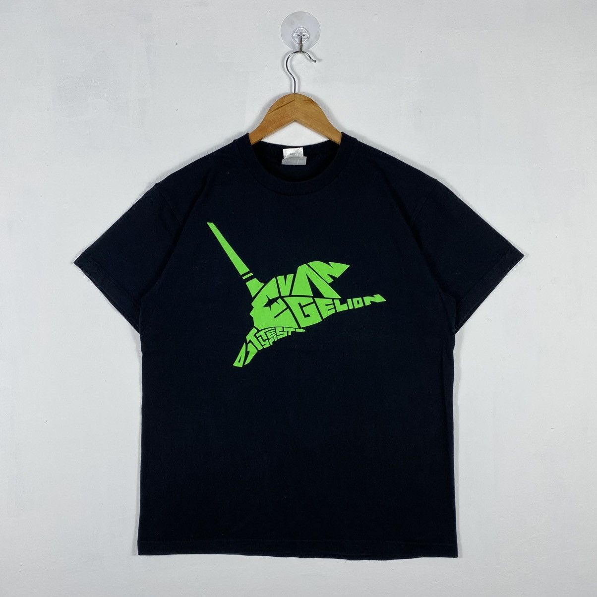 Anime EVANGELION Test Type-01 Glow In The Dark Anime Graphic Tee Size US L / EU 52-54 / 3 - 2 Thumbnail