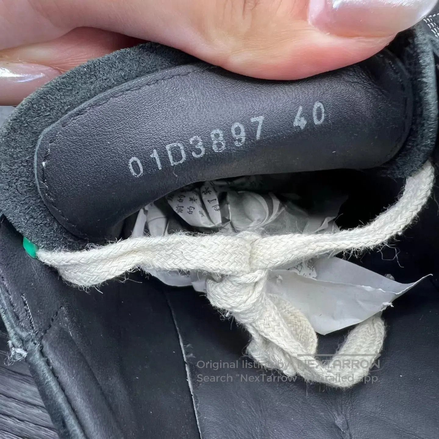 Rick Owens Black Low-Top Sneakers Size 7. Size US 7 / EU 40 - 7 Thumbnail