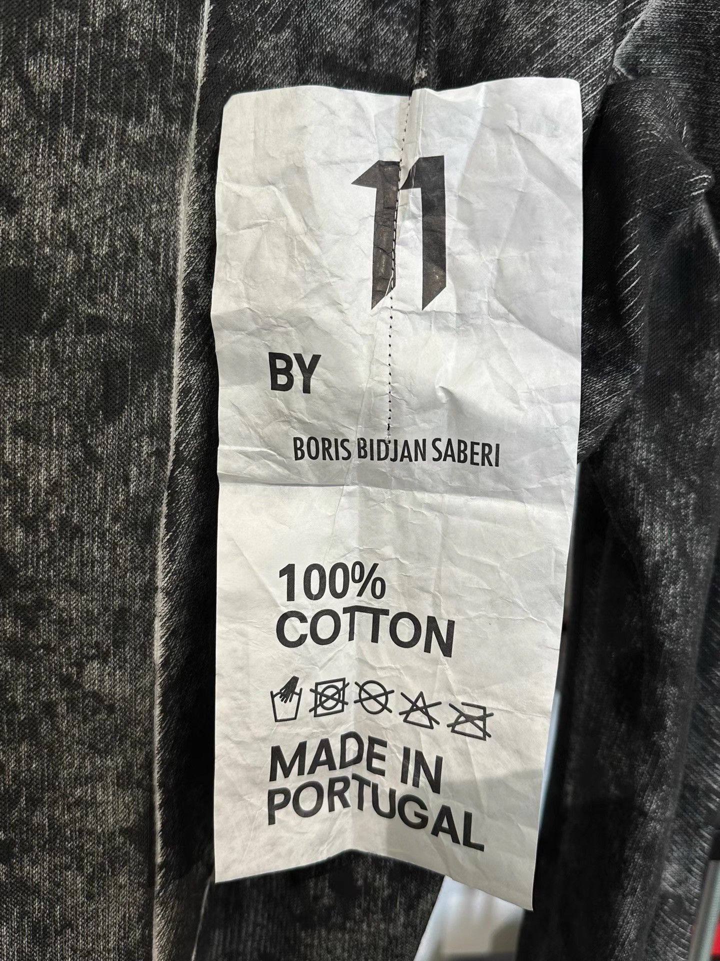 11 By Boris Bidjan Saberi 11by BBS Washed Pullover K35 Size US S / EU 44-46 / 1 - 7 Thumbnail
