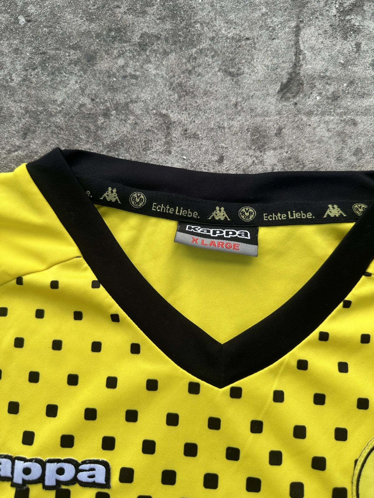Kappa Kappa Borussia Dortmund Soccer Jersey Rare Blokecore VTg XL Size US XL / EU 56 / 4 - 4 Thumbnail