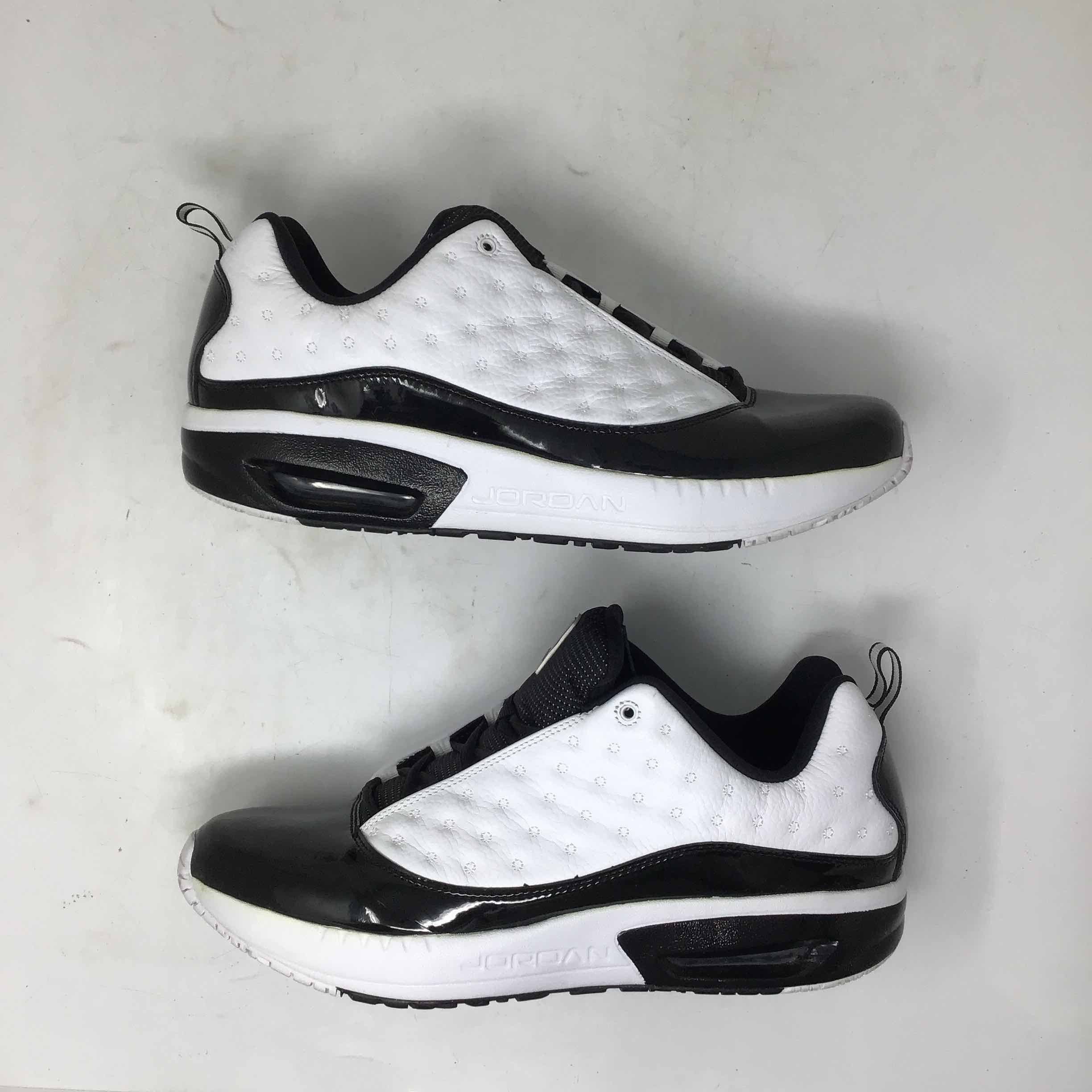 Jordan Brand Comfort Viz Air 13 White Black Shoes, Men's (Size 11.5)