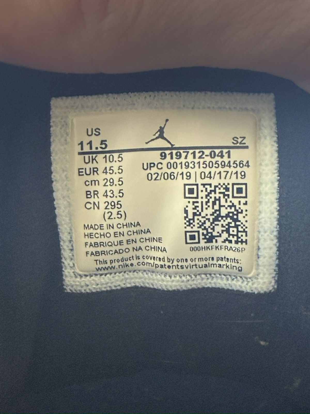 Jordan Brand Jordan 11 Retro Low IE Space Jam Men’s 11.5 Size US 11.5 / EU 44-45 - 5 Thumbnail