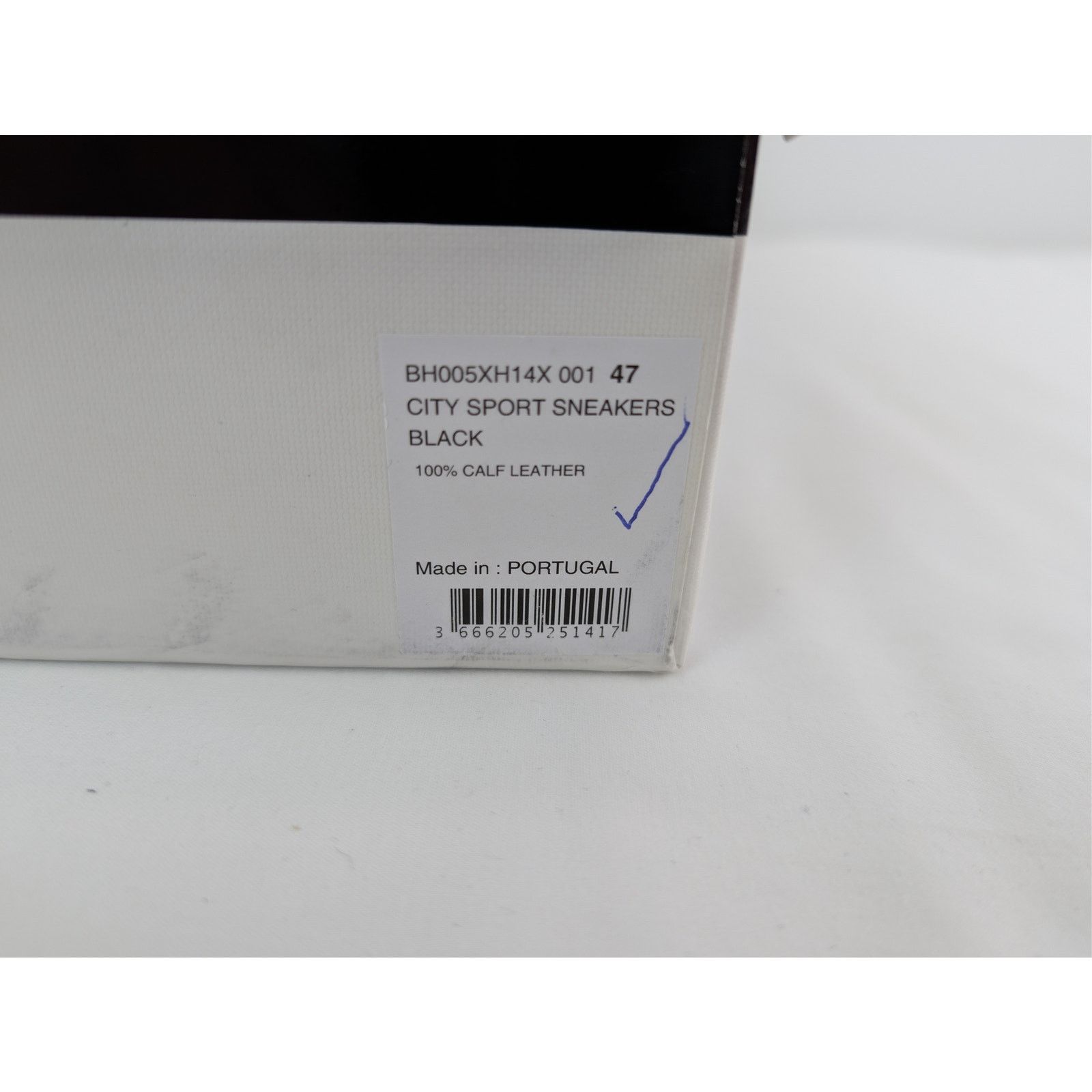 Givenchy o1rshd1 100% Calf Leather City Sport Sneakers in Black Size US 14 / EU 47 - 21 Thumbnail