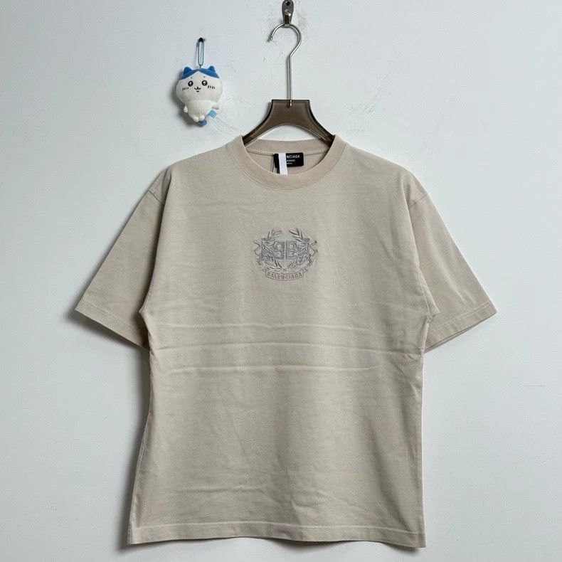 Balenciaga Embroidered logo short sleeve XS size