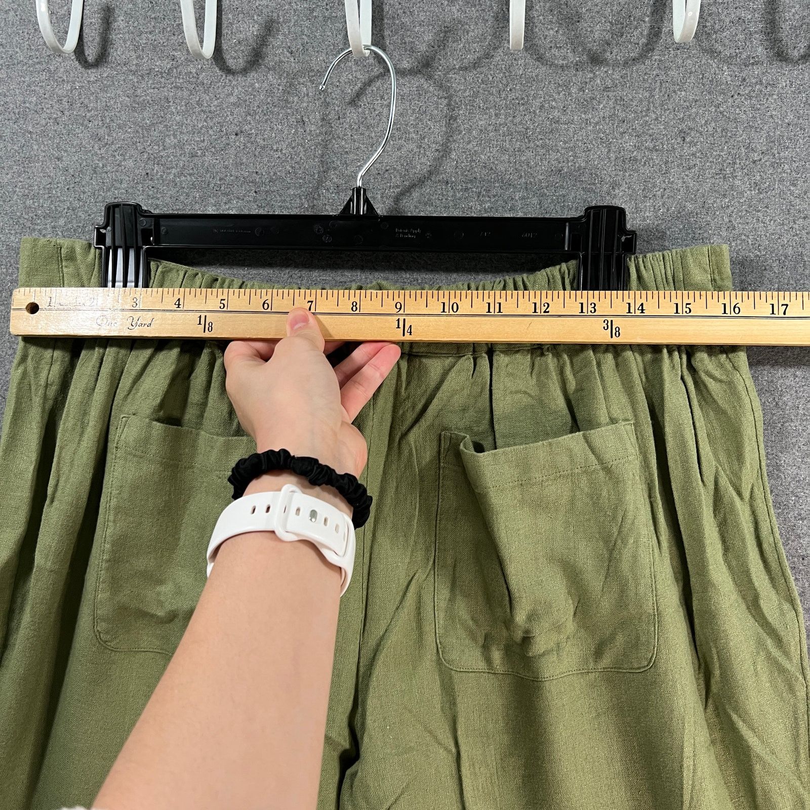 Other Isaac Mizrahi Live! Regular Bridgehampton Linen Blend P Size 34" / US 12 / IT 48 - 6 Thumbnail
