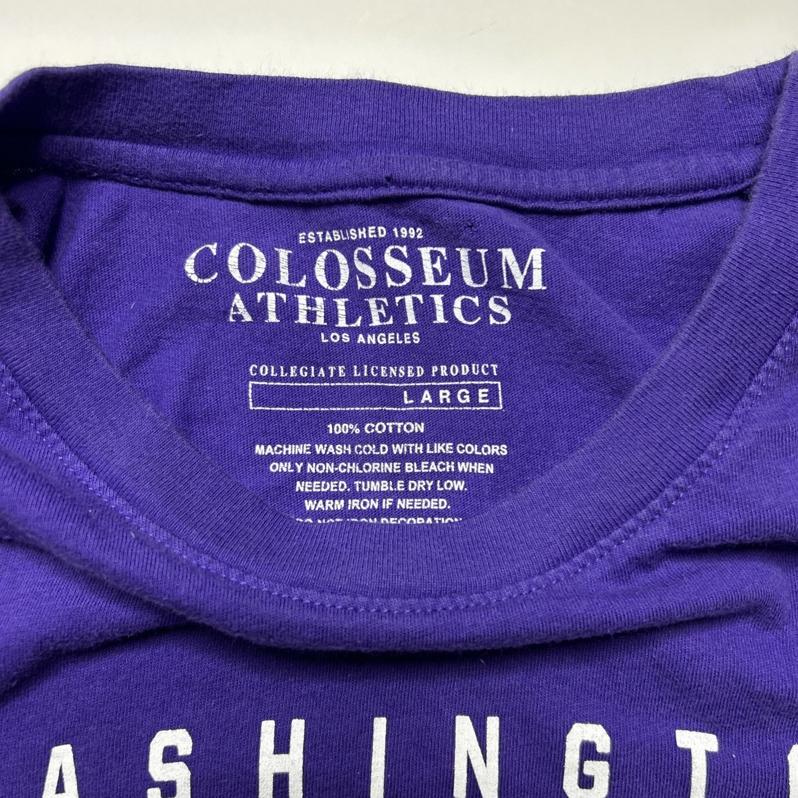 Colosseum Athletics Colosseum Athletics Washington Huskies T-Shirt Purple Large Size US L / EU 52-54 / 3 - 5 Thumbnail