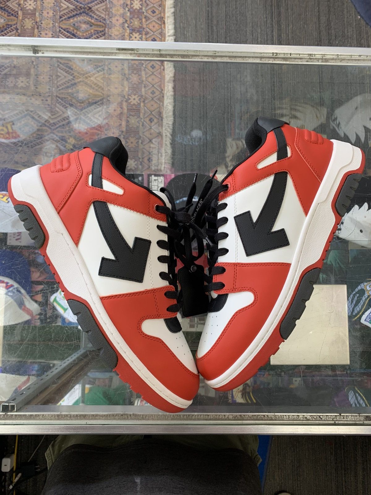 Off-White Off White Out Of Office Size US 12 / EU 45 - 1 Thumbnail