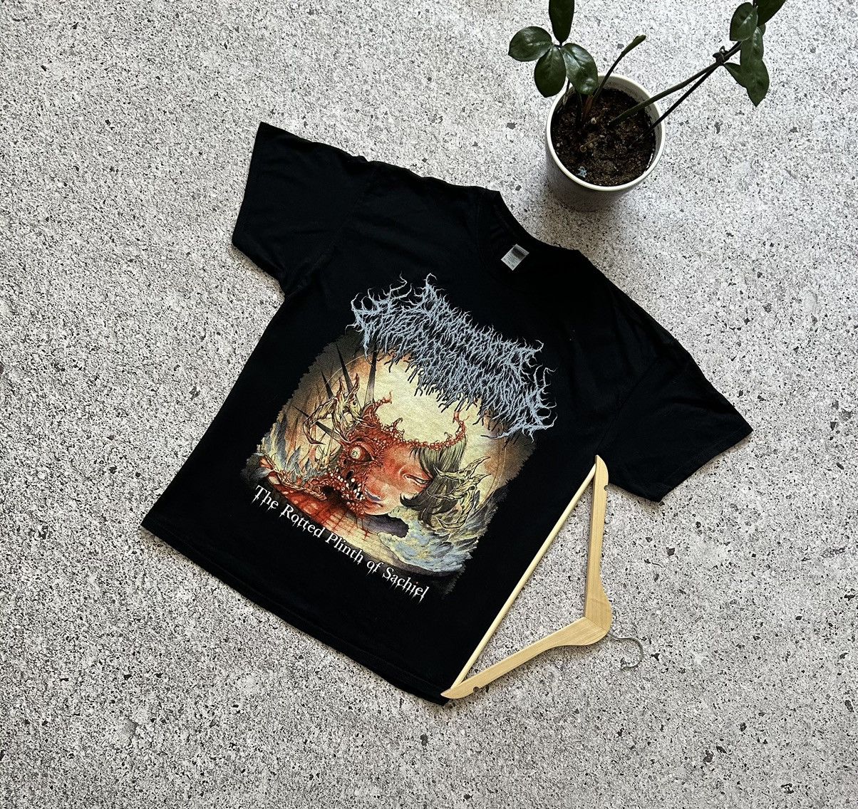 Band Tees Rare Onchocerciasis The Rotted Plinth of Sachiel SK8 T-Shirt ...