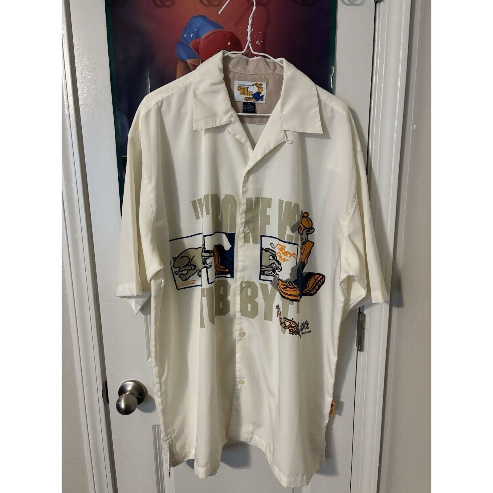 Other vintage raw Tbone vs tubby deadstock y2k beige shirt Size XL Size US XL / EU 56 / 4 - 1 Thumbnail