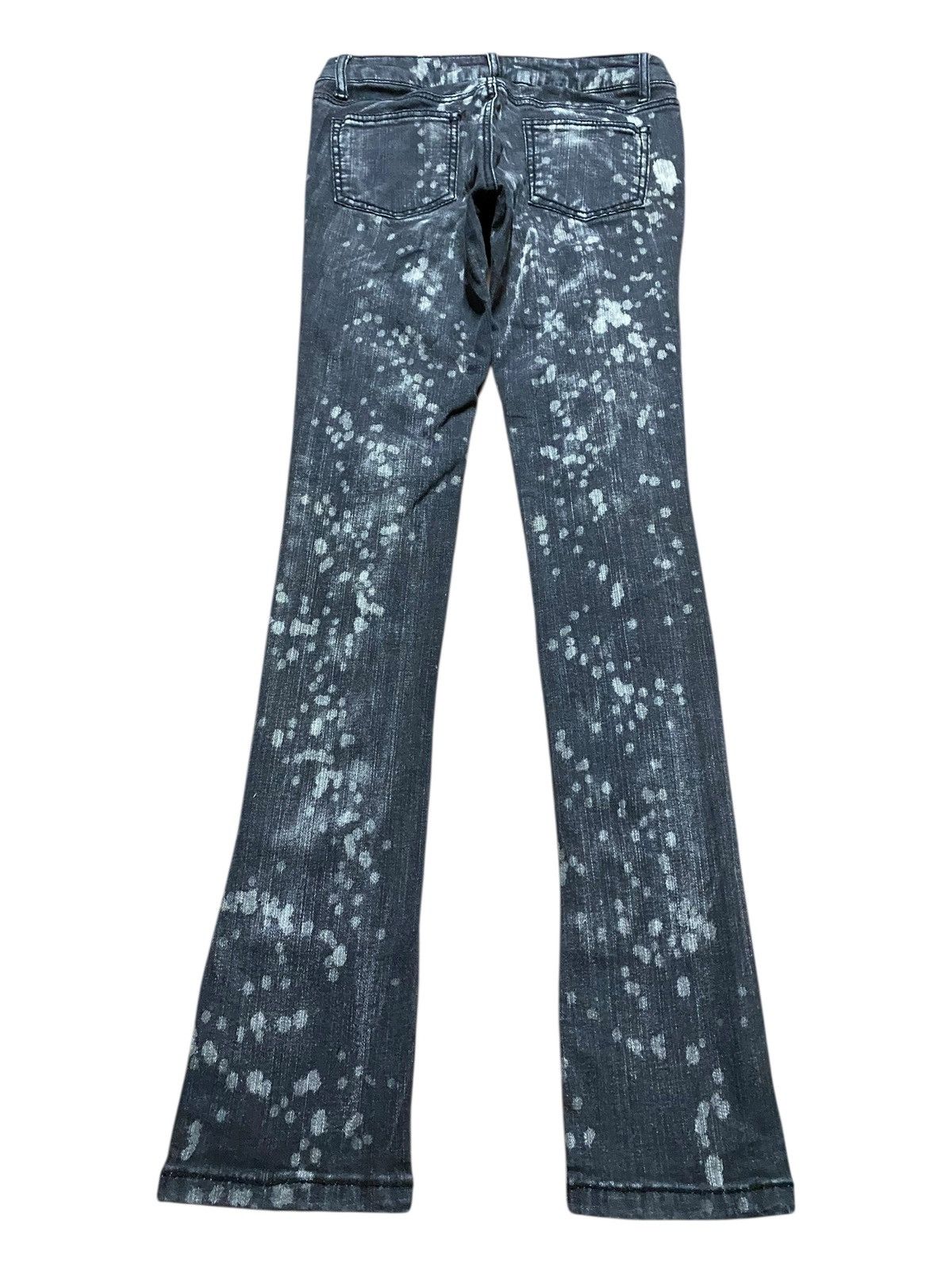 Japanese Brand Unbrand Acid Wash Distressed Skinny Jeans Size US 28 / EU 44 - 2 Thumbnail