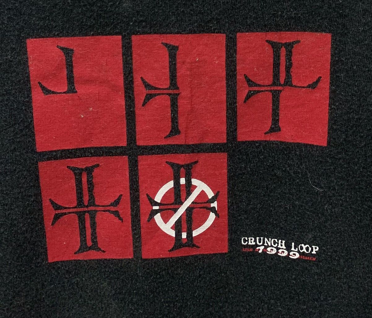 Anvil × Vintage Vintage 90s Crunch Loop T-shirts Size US M / EU 48-50 / 2 - 6 Thumbnail