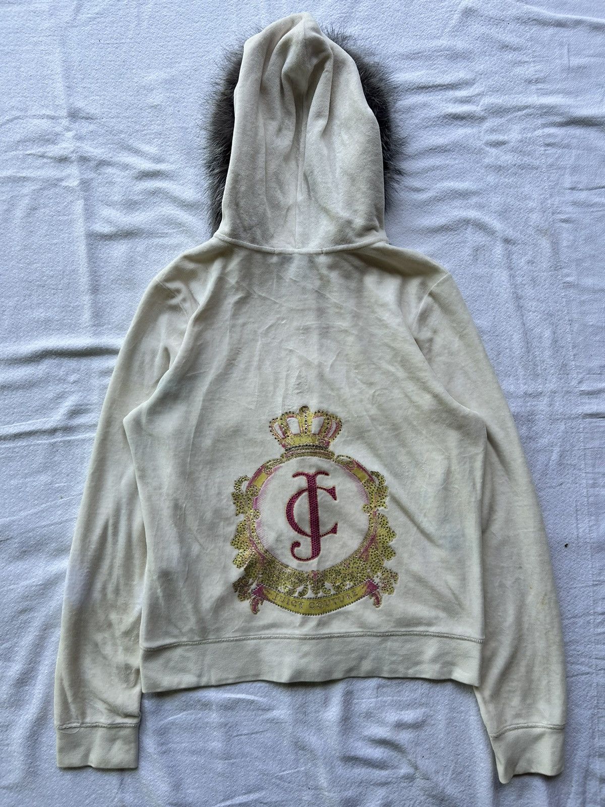Juicy Couture Jeans 💸BINDINGOFFER💸Juicy Couture Fur Hoodie Velvet Ifsixwasnine Size US S / EU 44-46 / 1 - 9 Thumbnail