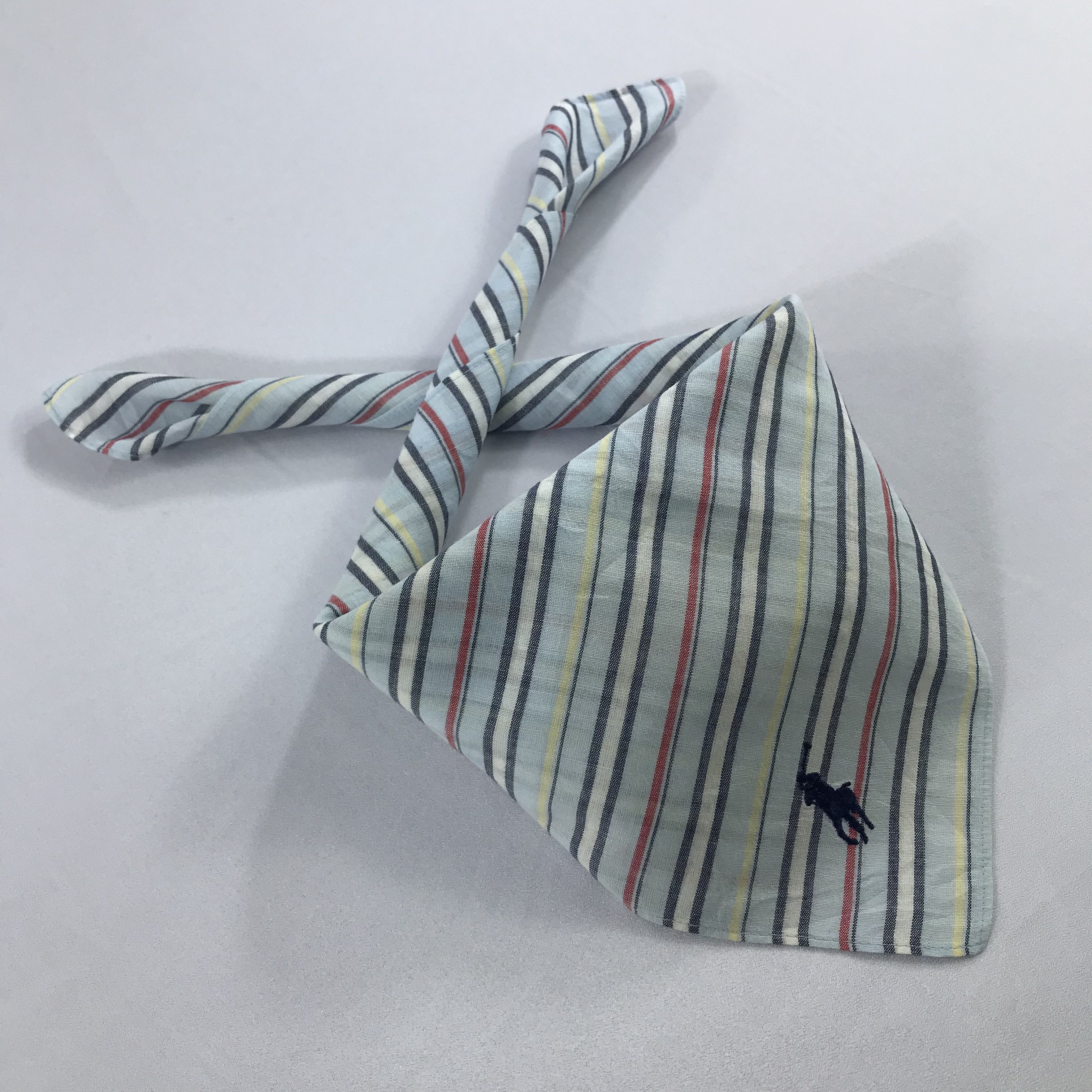 Polo Ralph Lauren × Vintage Polo Ralph Lauren Bandana / Handkerchief /Neckerchief -S2121 Size ONE SIZE - 4 Thumbnail