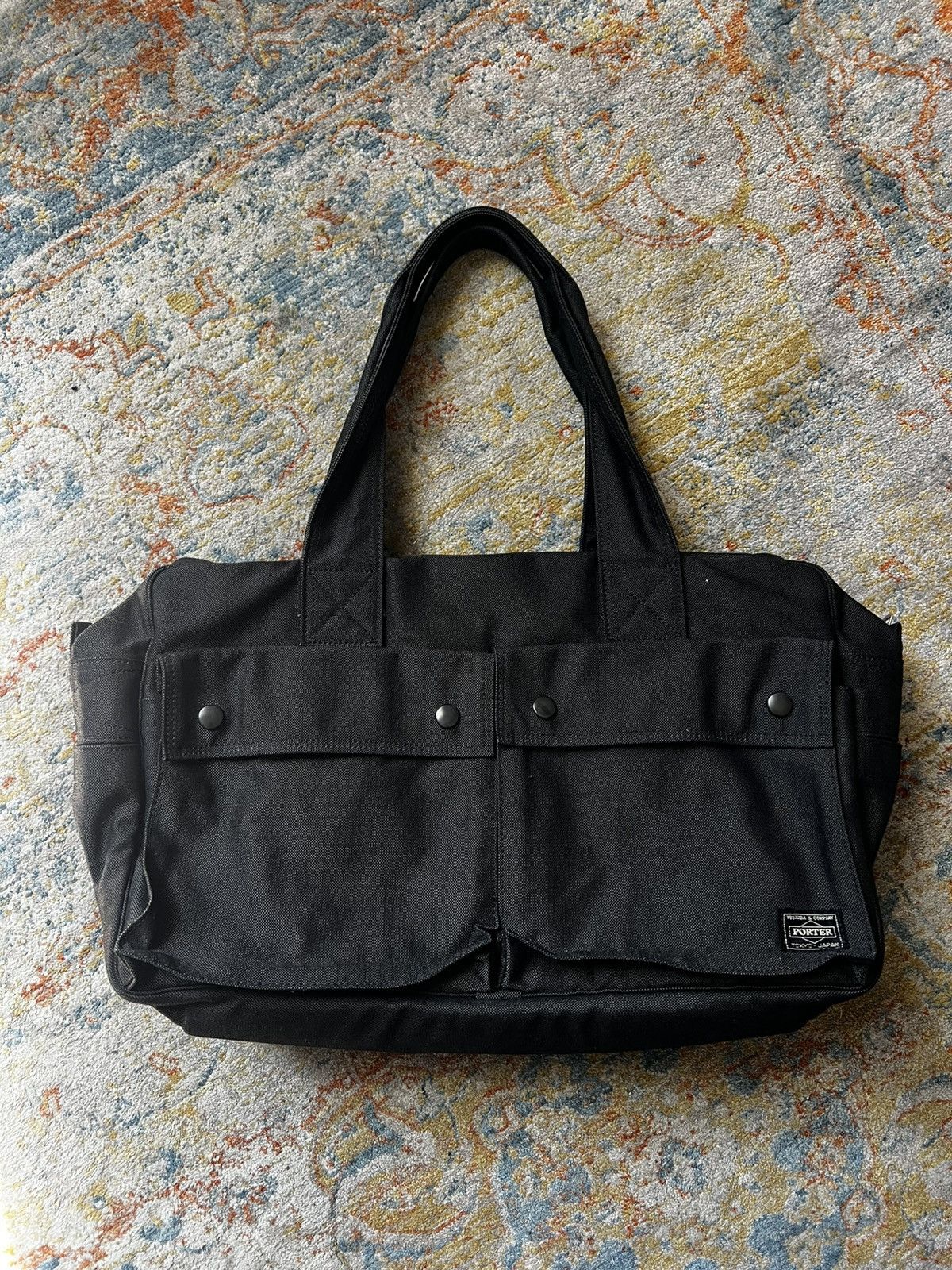 Porter Porter Yoshida Smoky Canvas Boston Bag | Grailed