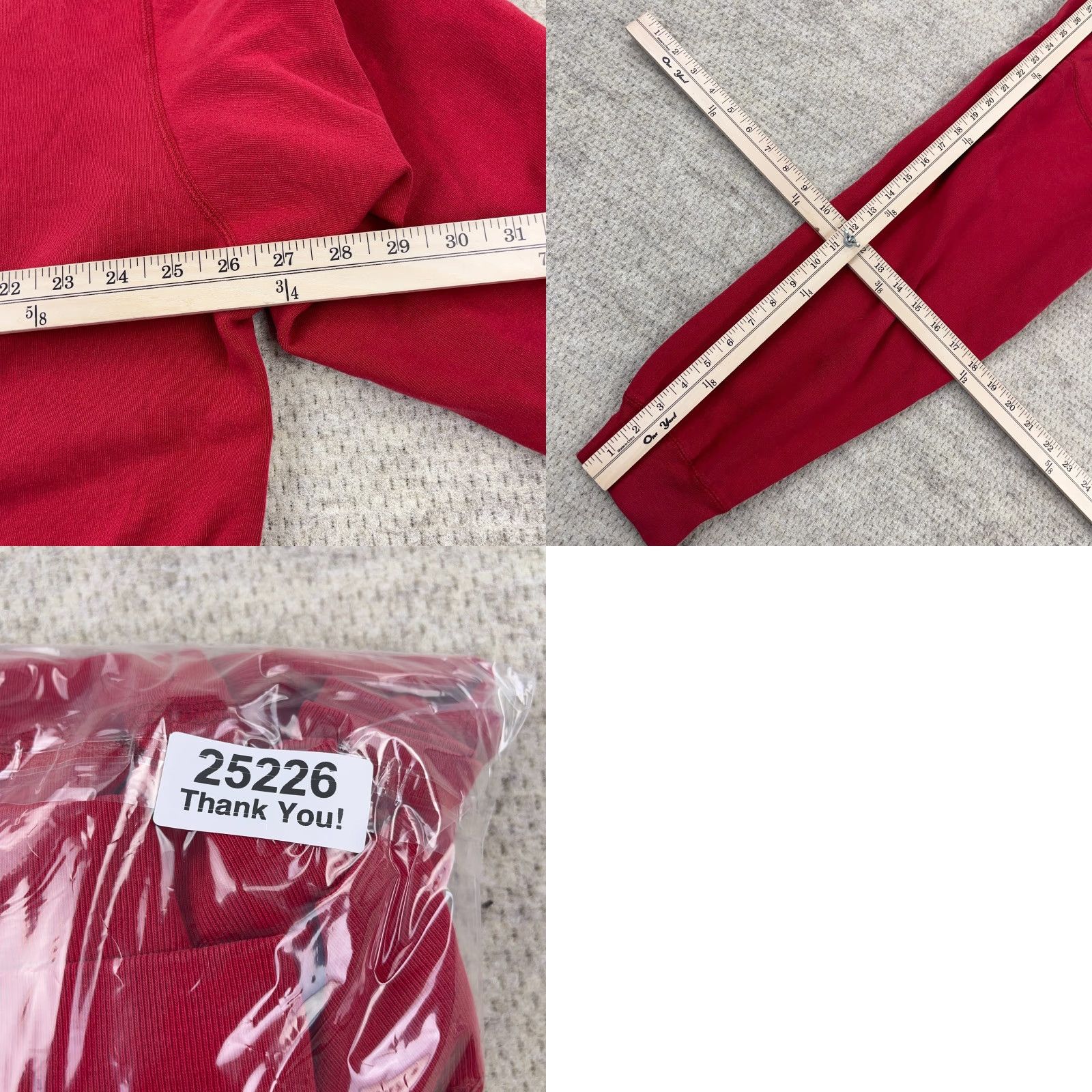 Tommy Hilfiger VINTAGE Tommy Hilfiger Sweatshirt Men XL Red Crewneck Knit Logo Embroidered 90s Retro Athletic Size US XL / EU 56 / 4 - 8 Thumbnail