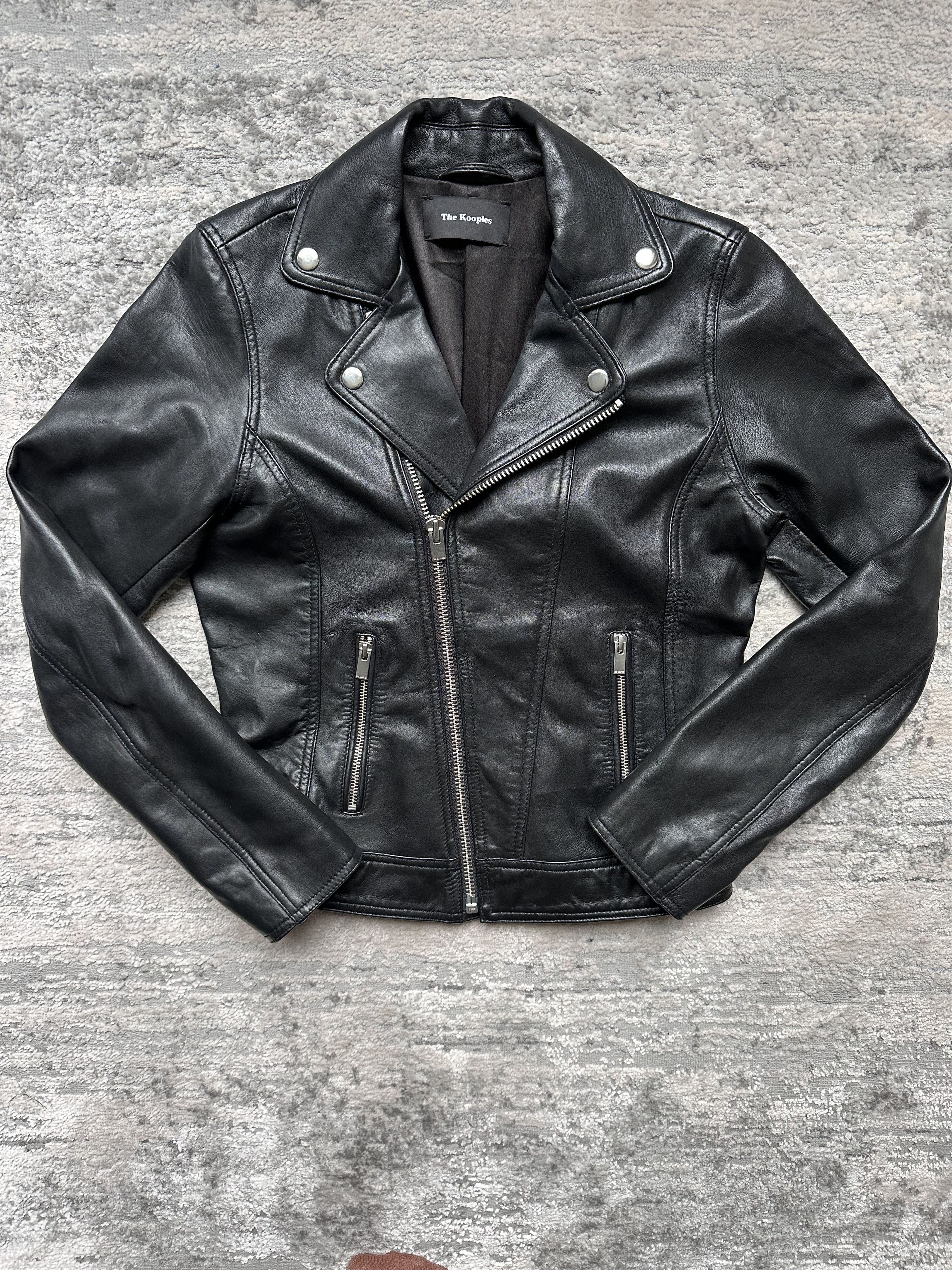 The Kooples The Kooples leather jacket Size XS / US 0-2 / IT 36-38 - 1 Thumbnail