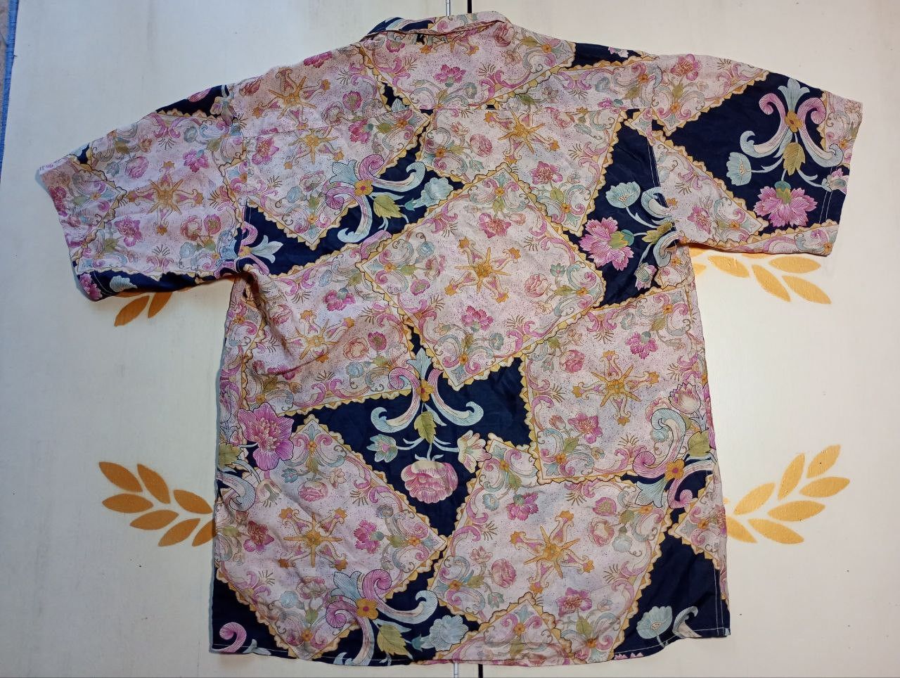 Vintage Any Way Classic Silk Shirt Vintage 90's Size US XL / EU 56 / 4 - 9 Thumbnail