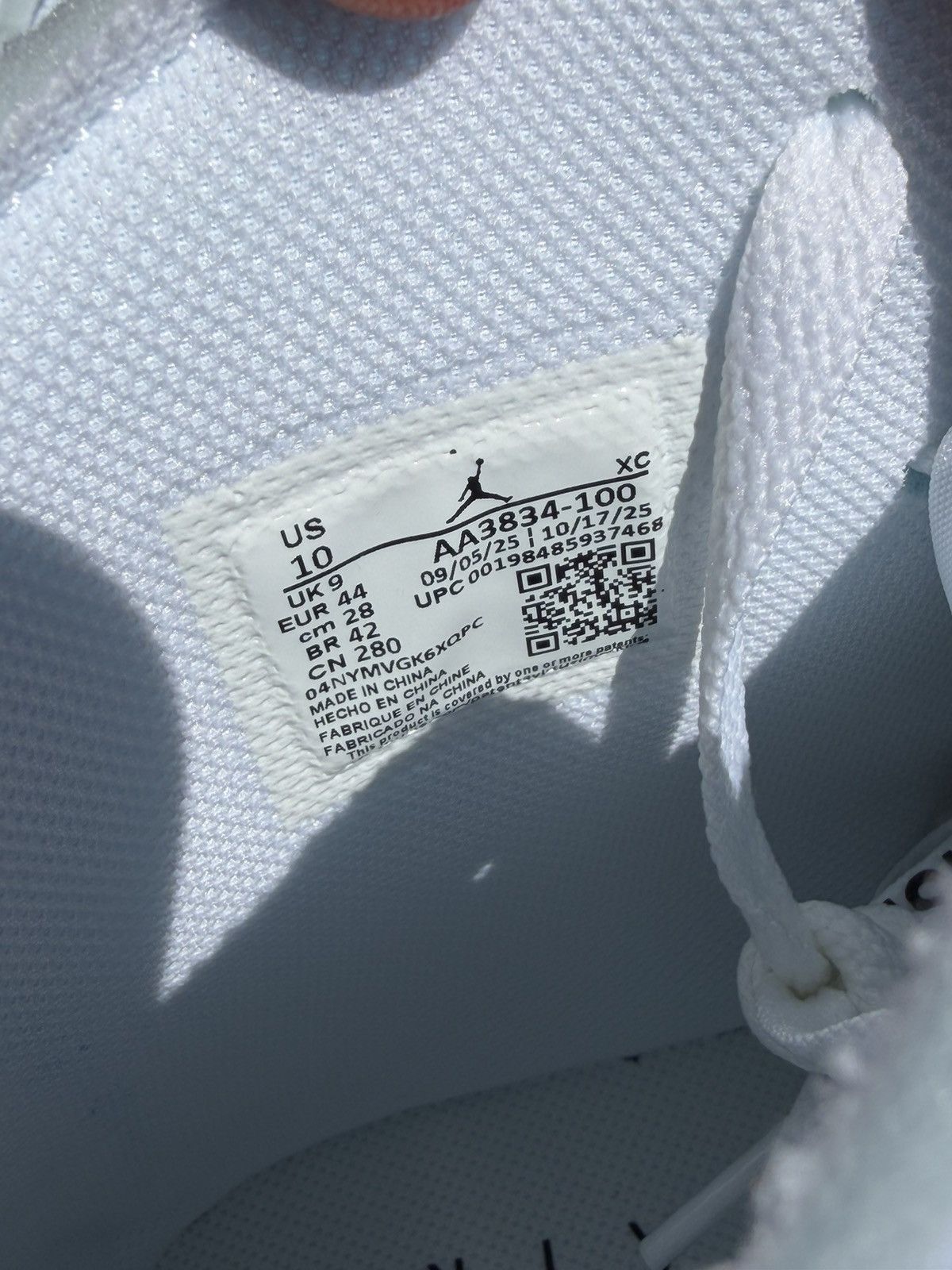 Nike × Off-White Air Jordan 1 High Virgil Abloh Archive “Alaska” Sz 10 DS Size US 10 / EU 43 - 3 Thumbnail