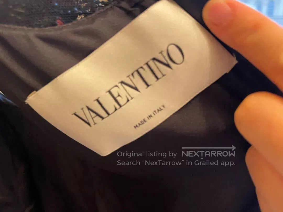 Valentino Valentino Embellished Mermaid Dress. Size US XL / EU 56 / 4 - 4 Thumbnail