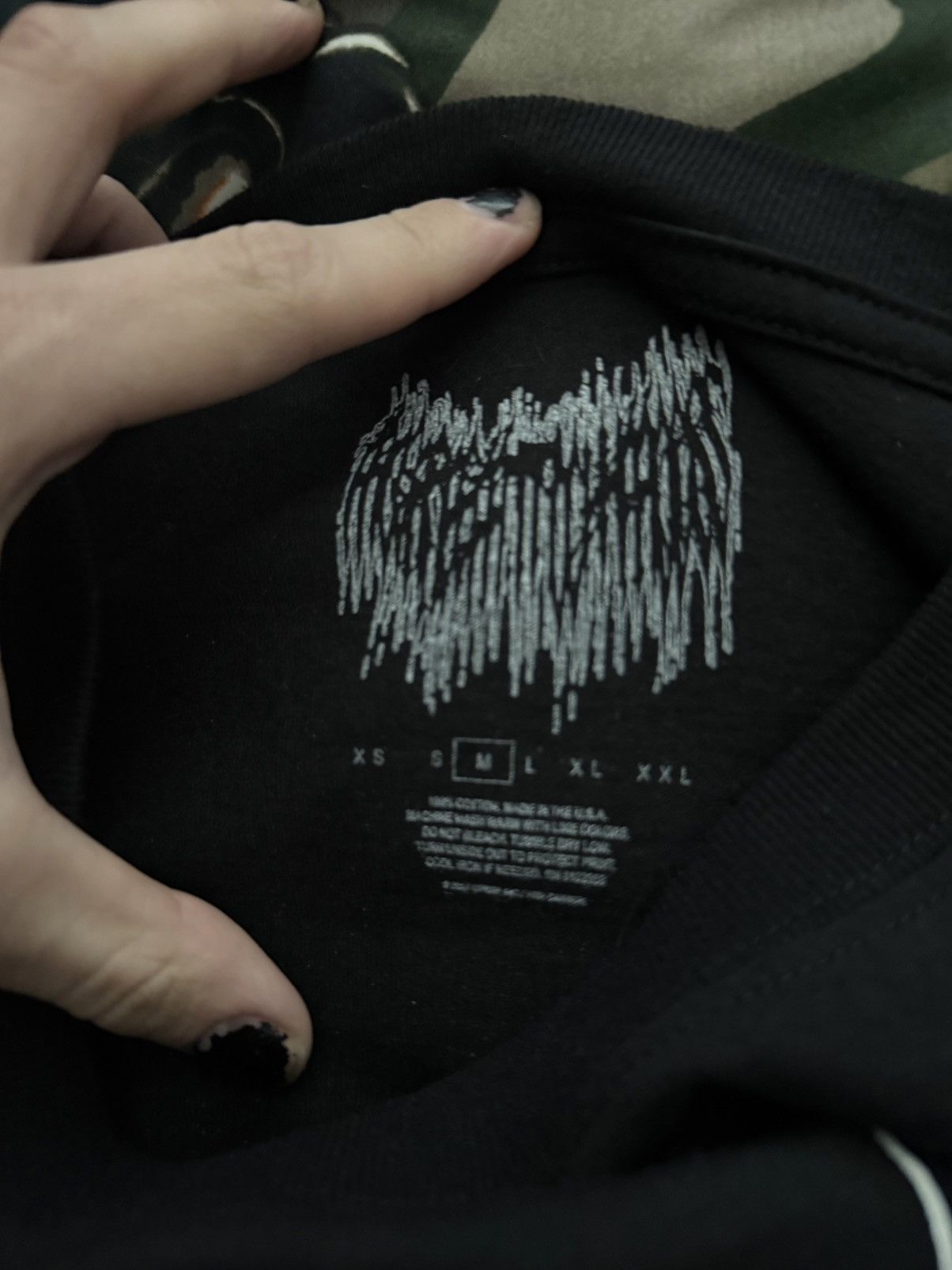 Ken Carson Ken carson if you scared stay tf home your long sleeve Size US M / EU 48-50 / 2 - 3 Thumbnail