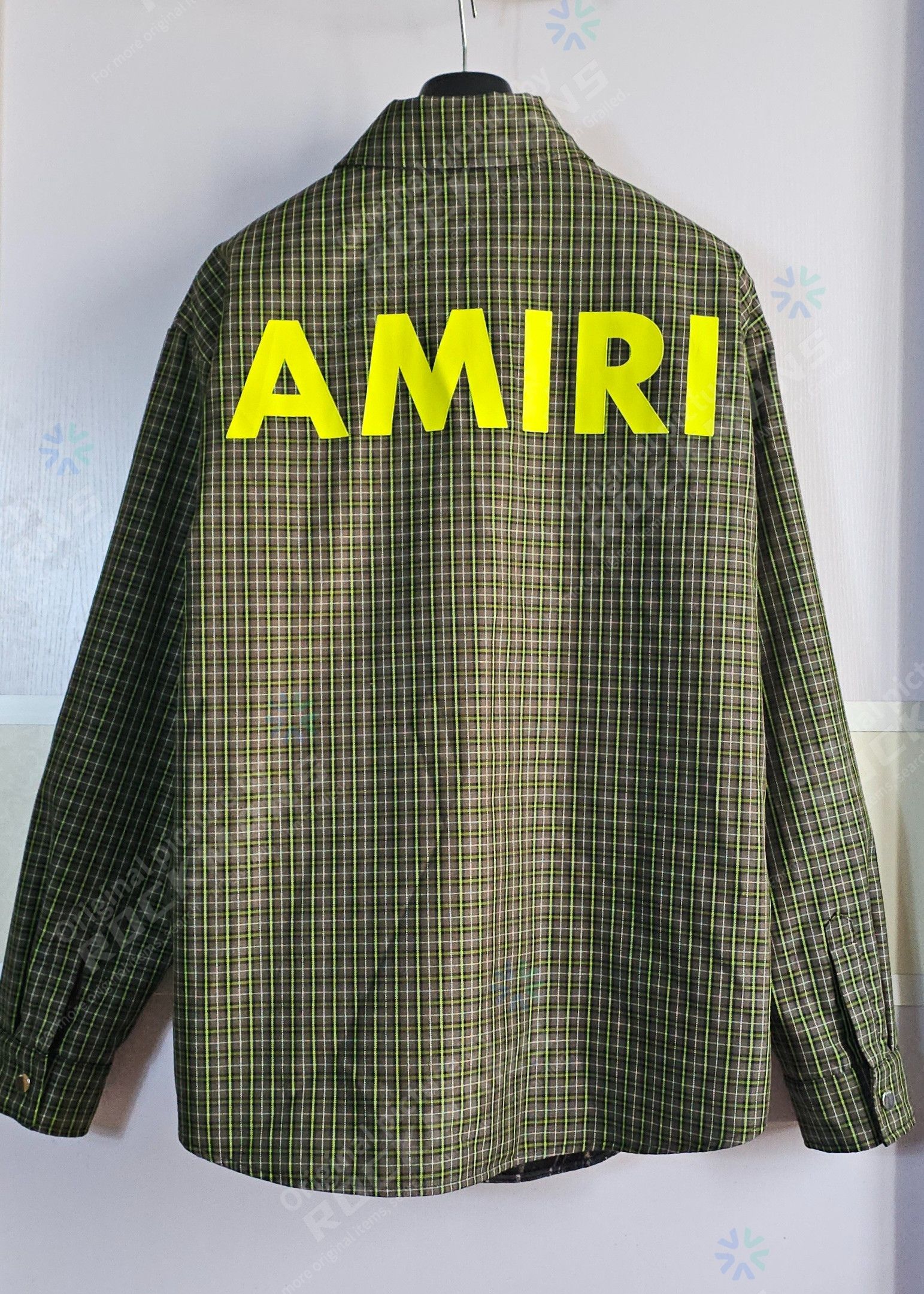 Amiri AMIRI Green Overshirt Jacket Size XL Like New Size US XL / EU 56 / 4 - 5 Thumbnail