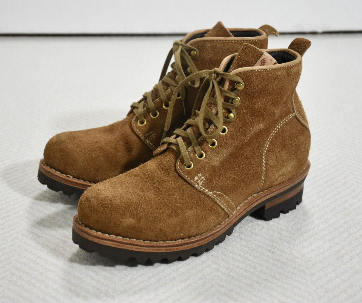 Visvim Visvim Zermatt Boots Folk us8 Camel | Grailed