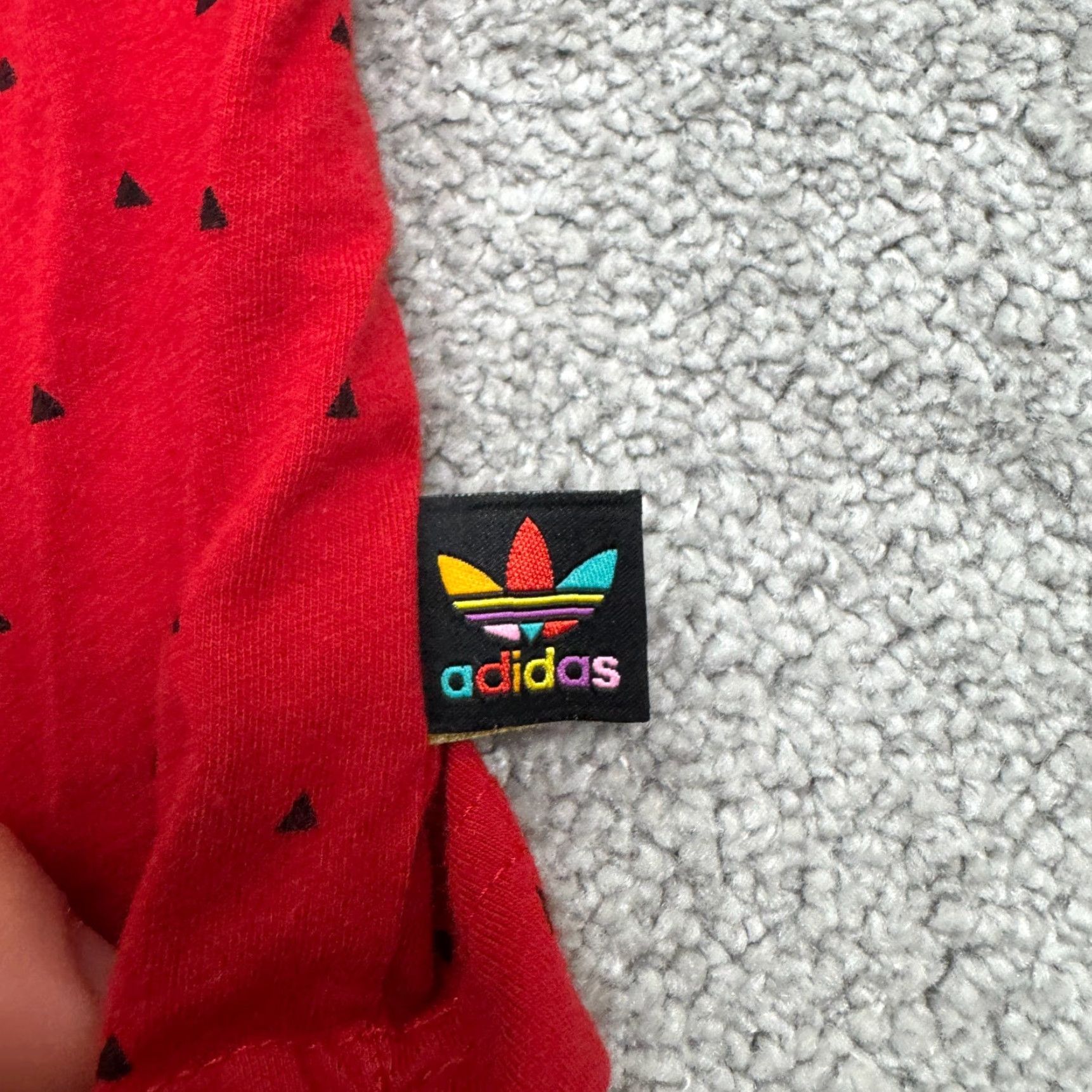 Adidas VINTAGE Adidas Graphic T-Shirt Mens Medium Red Watermelon Streetwear Casual Summer 90s Mens Size US M / EU 48-50 / 2 - 6 Thumbnail
