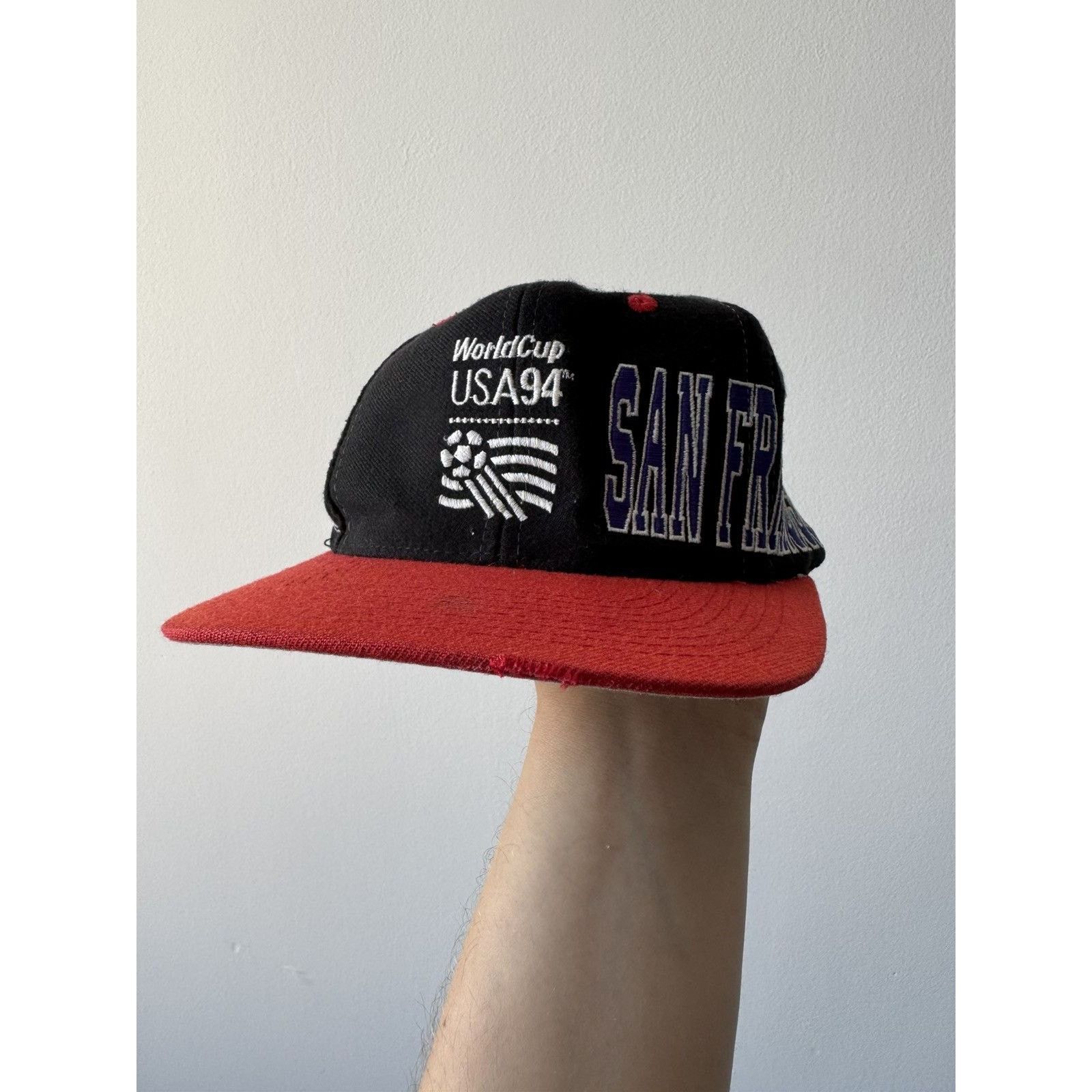 Apex One × Sports Specialties × Vintage Vintage 1994 Apex One World Cup USA San Francisco Cap Size ONE SIZE - 2 Thumbnail