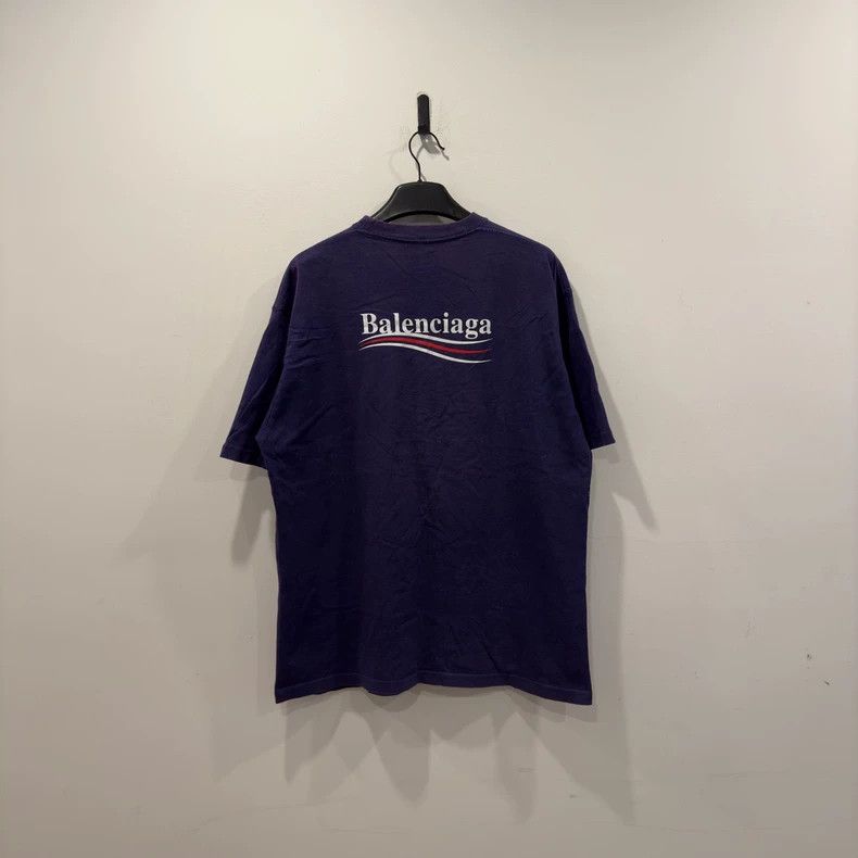 Balenciaga Blue Coca-Cola Short Sleeve / Size M