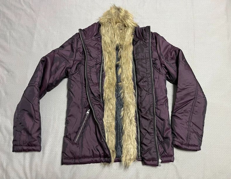 Yohji Yamamoto Vintage Embroidered Jacket with Detachable Fur Collar-2506 Size M / US 6-8 / IT 42-44 - 4 Thumbnail